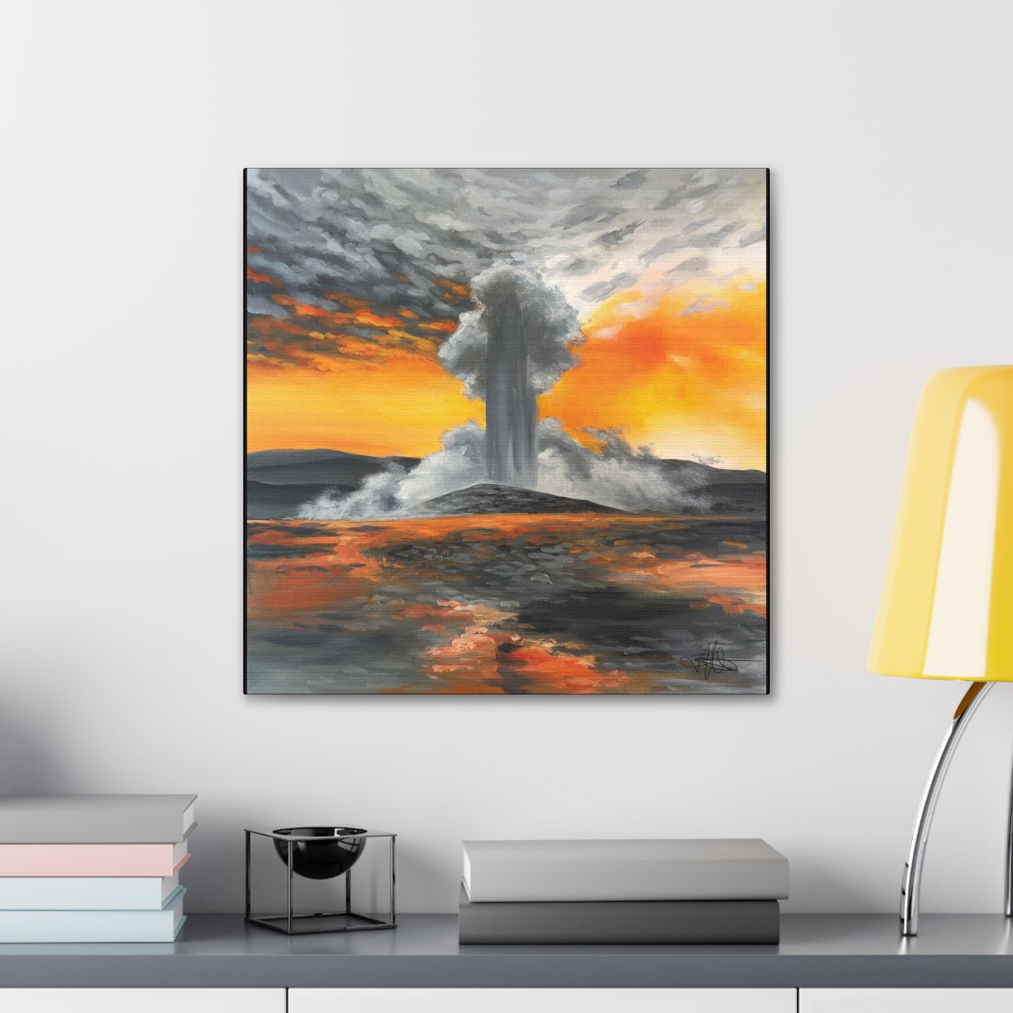 Old Faithful Canvas Gallery Wrap
