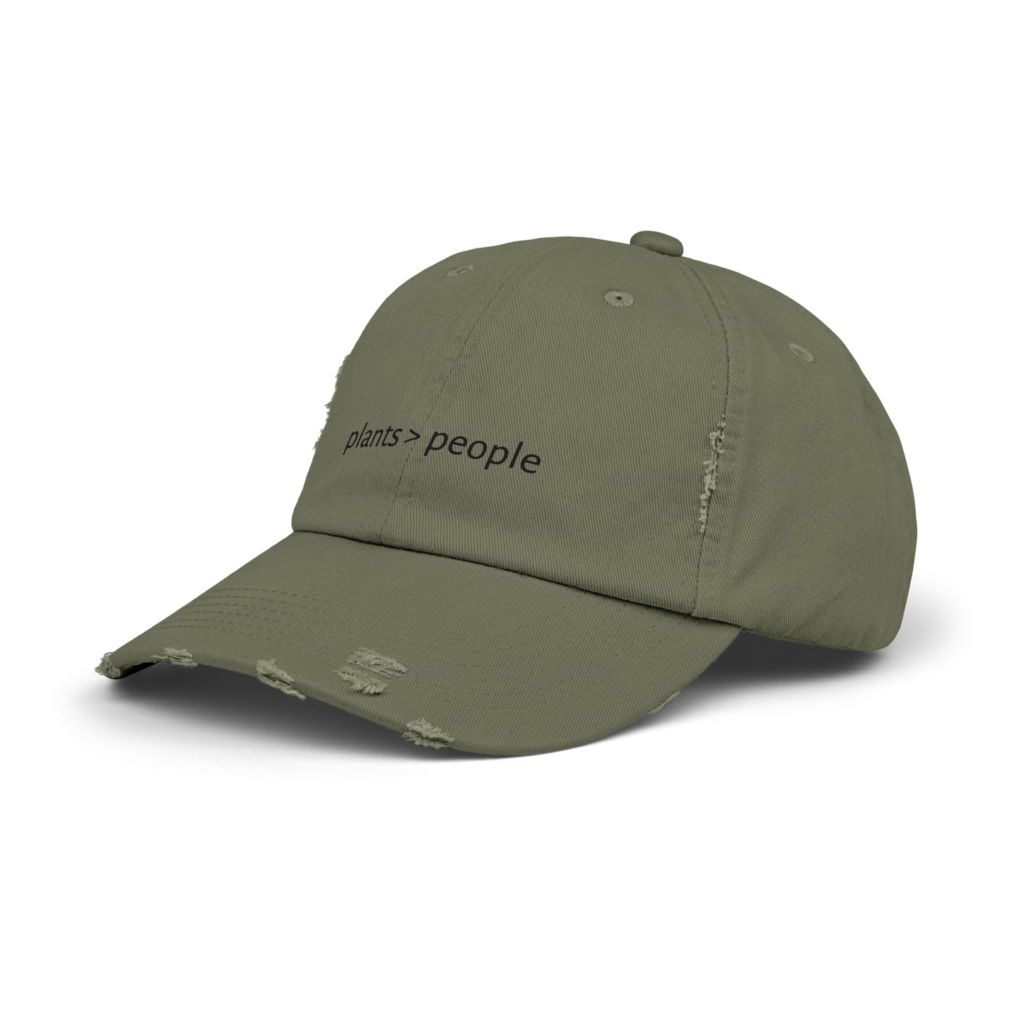 Plants Distressed Cap