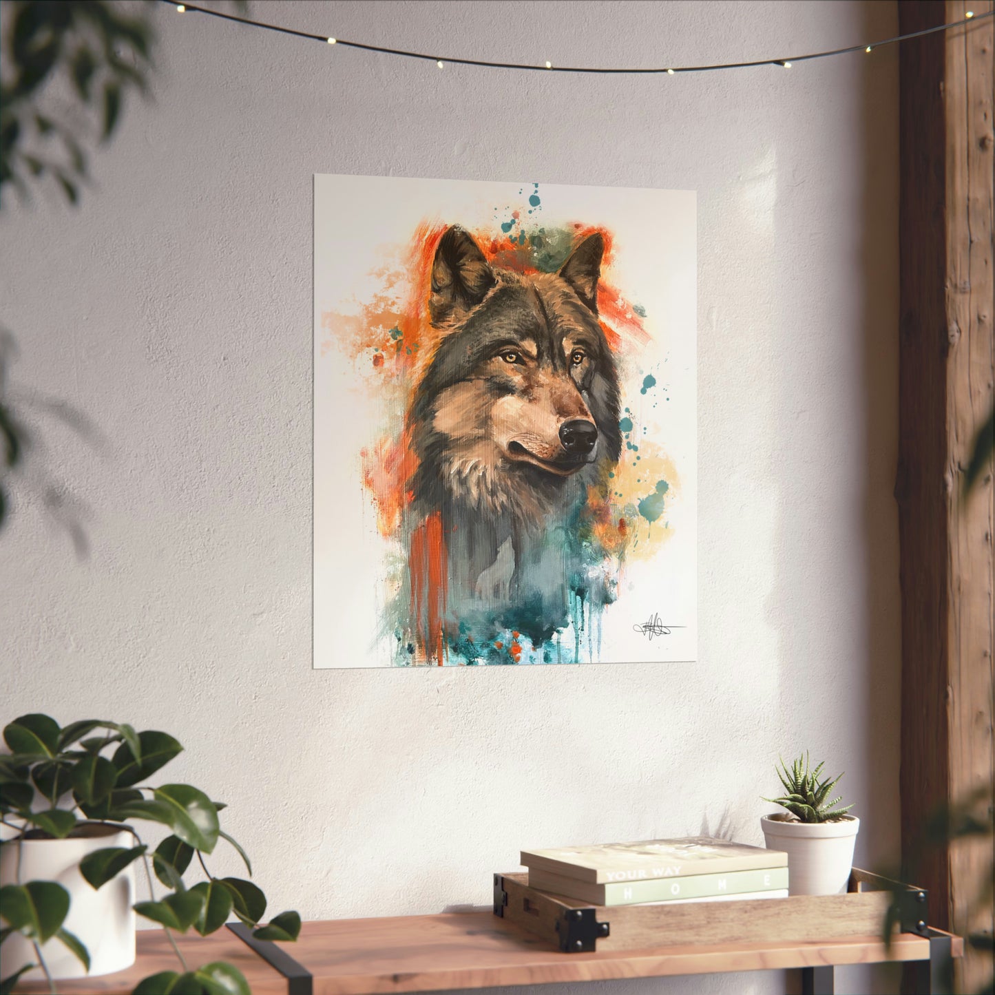 Wolf Matte Poster