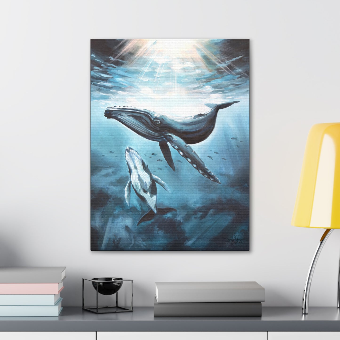 Whale Canvas Gallery Wrap