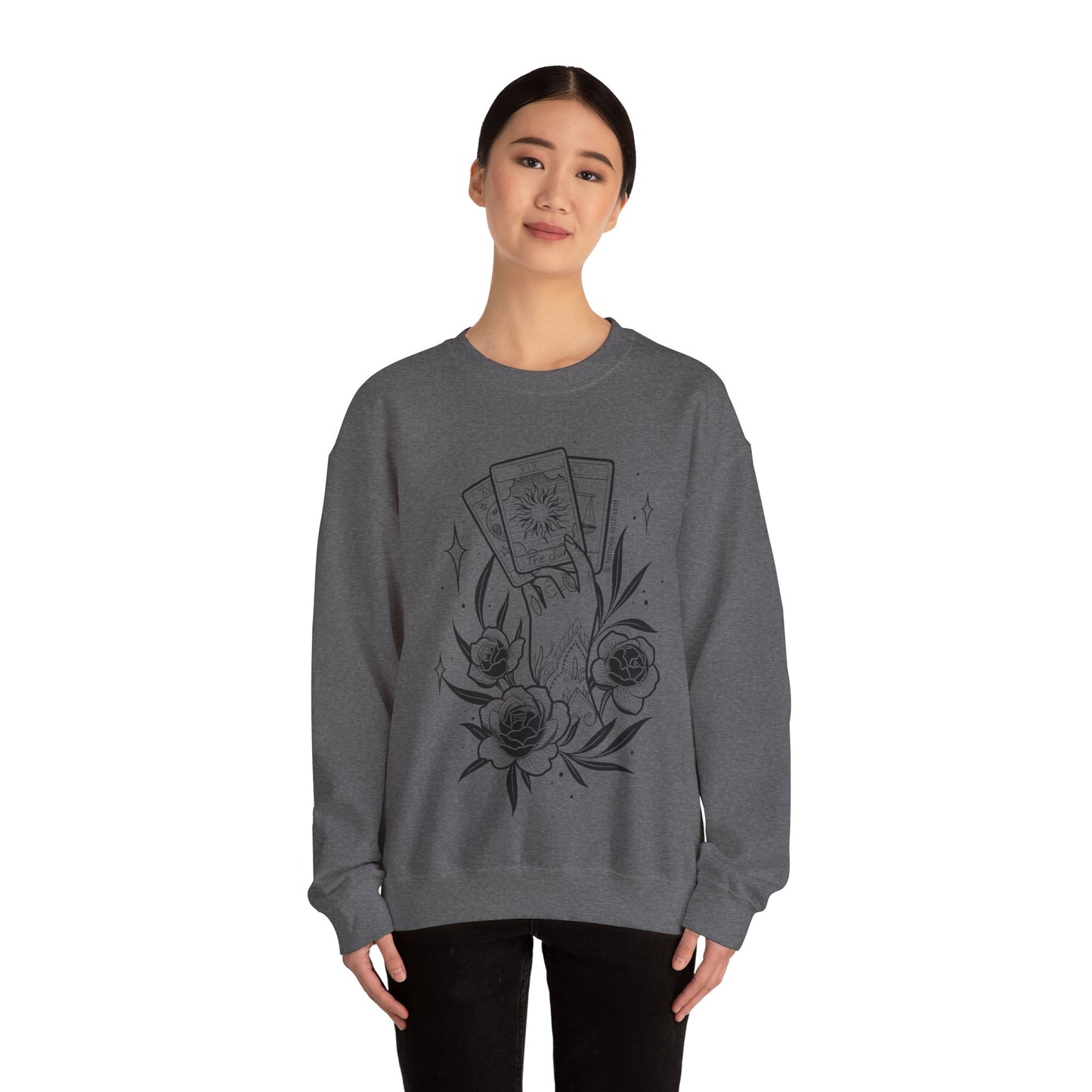 Tarot Crewneck - Black