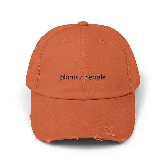 Plants Distressed Cap