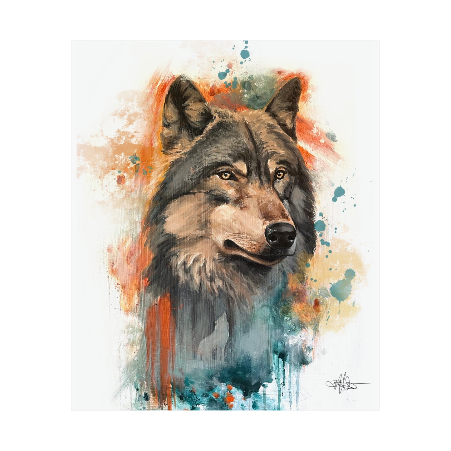 Wolf Matte Poster