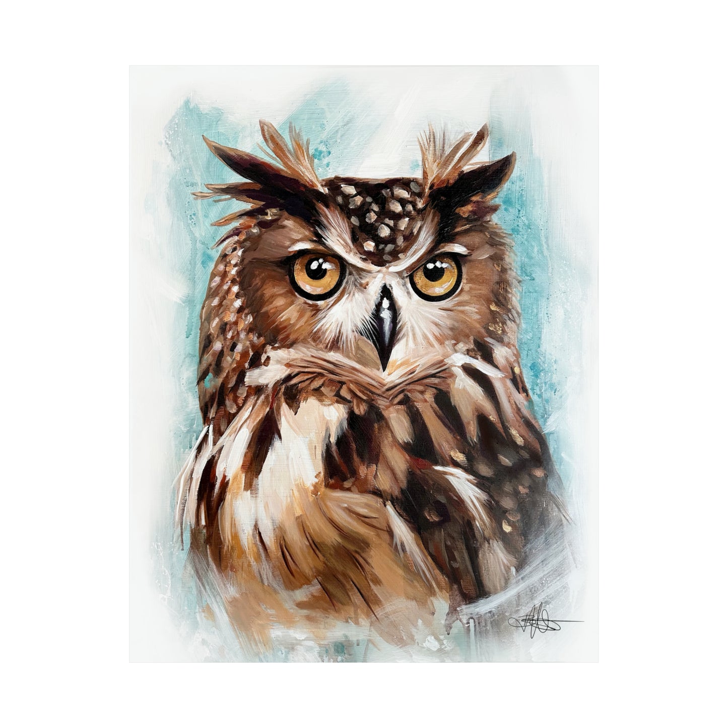 Owl Matte Poster