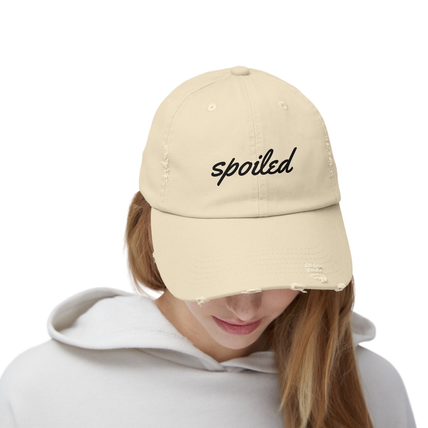 Spoiled Distressed Cap