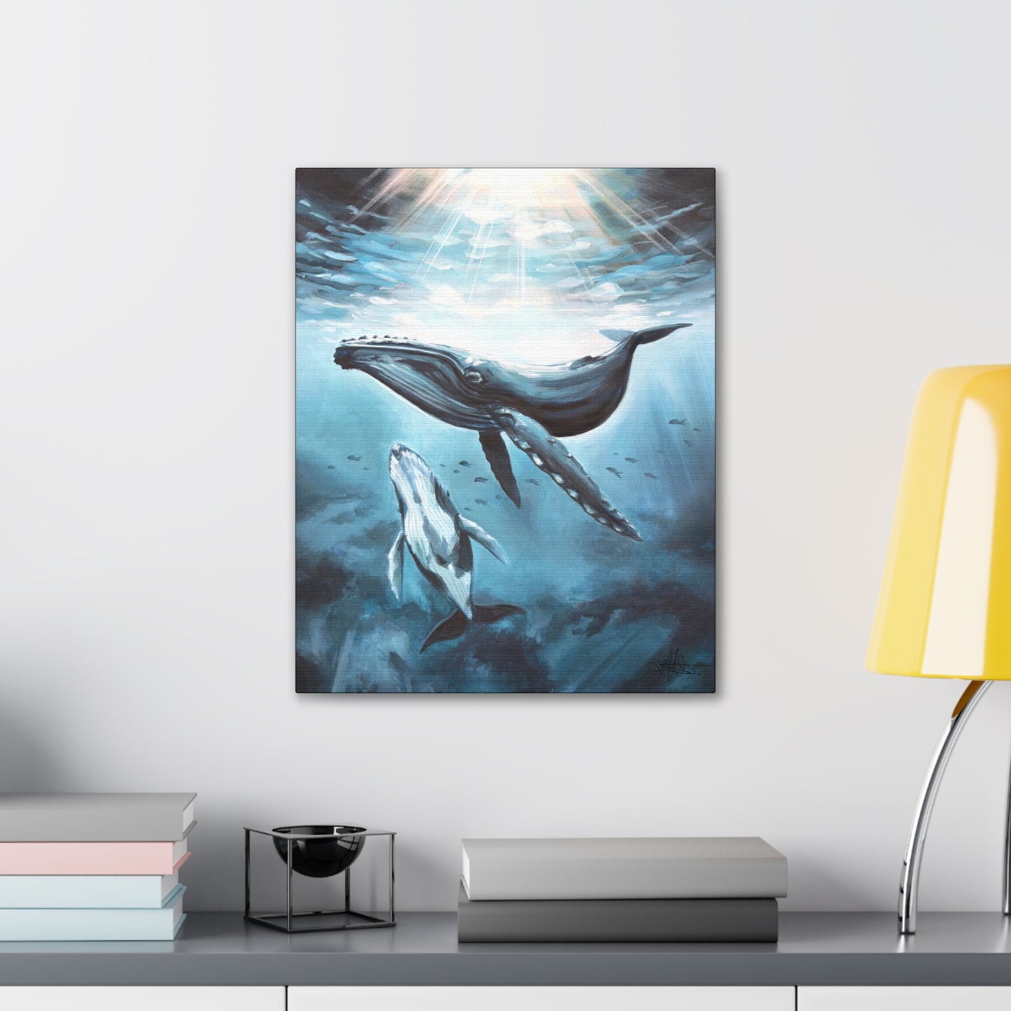 Whale Canvas Gallery Wrap