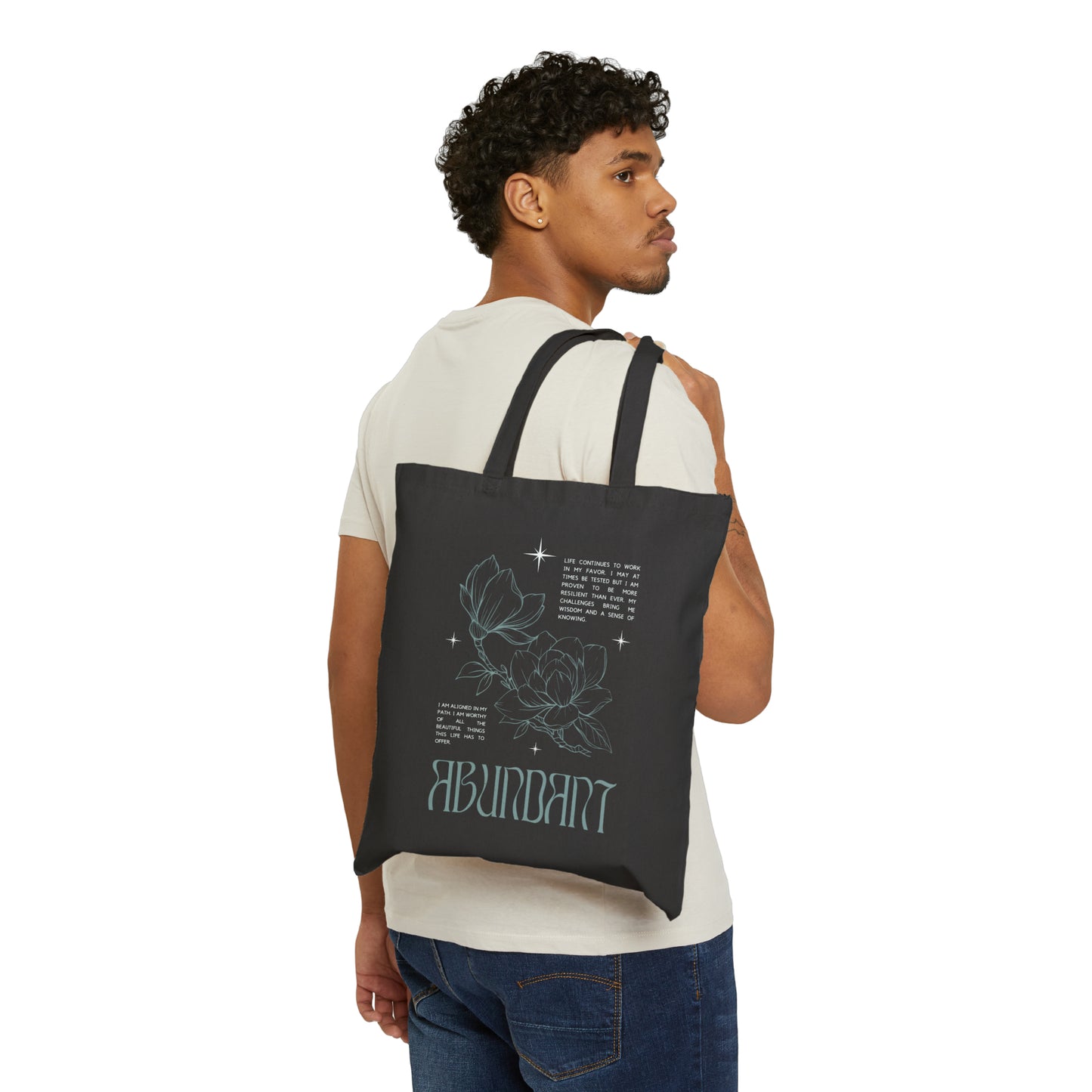 Mantra Canvas Tote Bag
