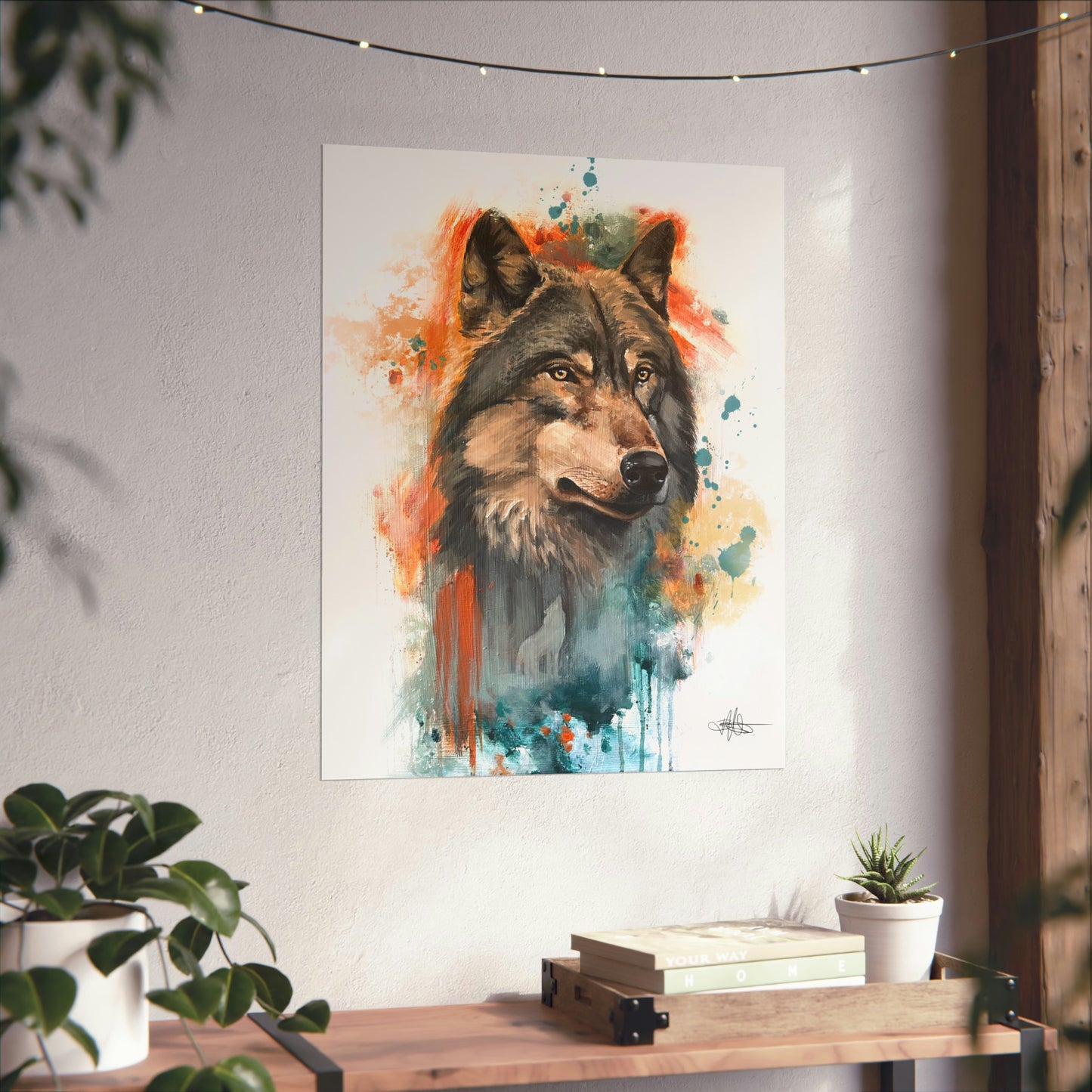 Wolf Matte Poster