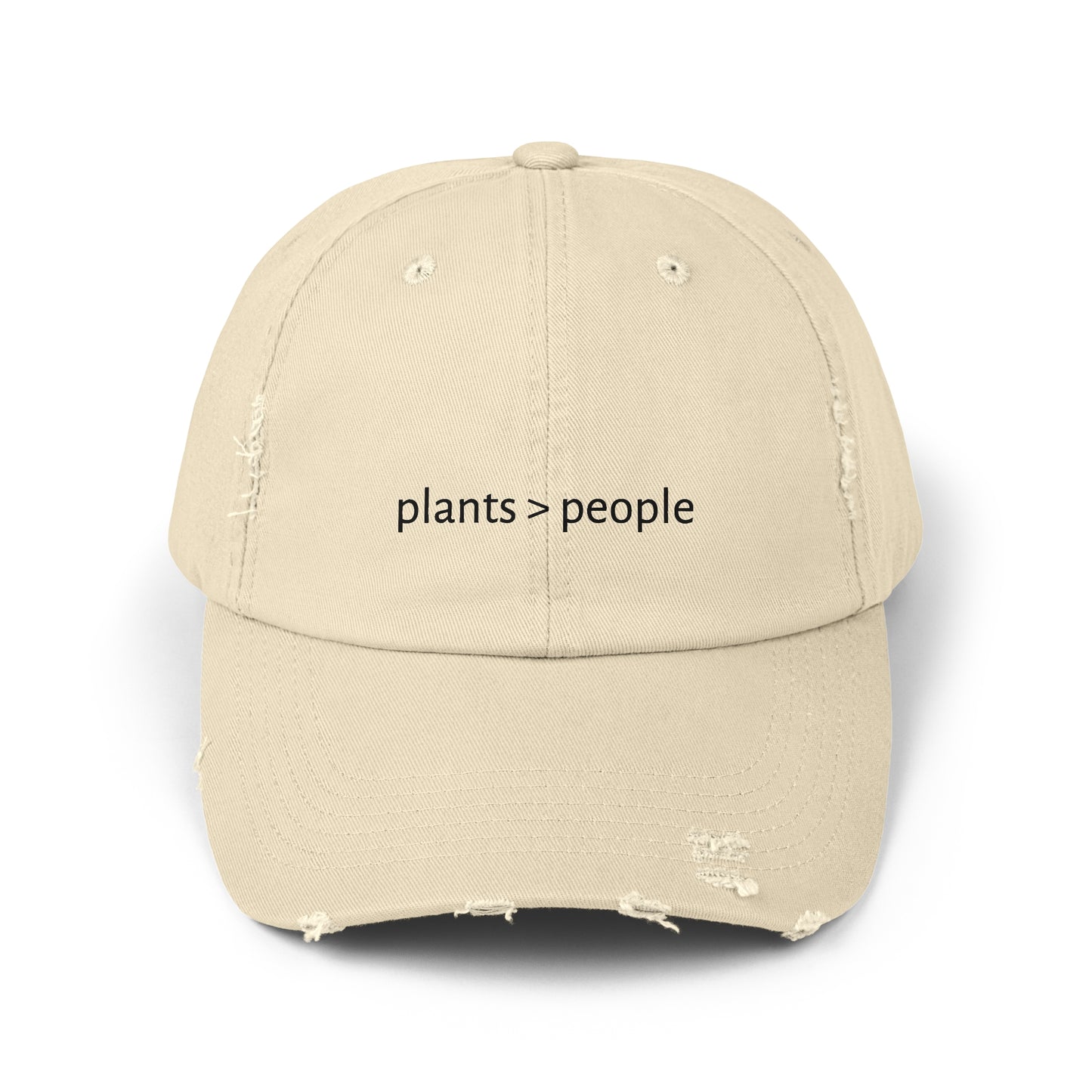 Plants Distressed Cap