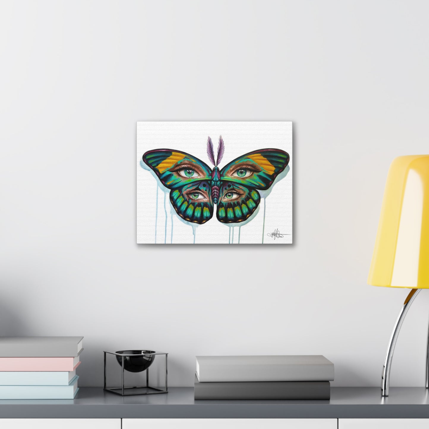 Moth Trip Canvas Gallery Wrap