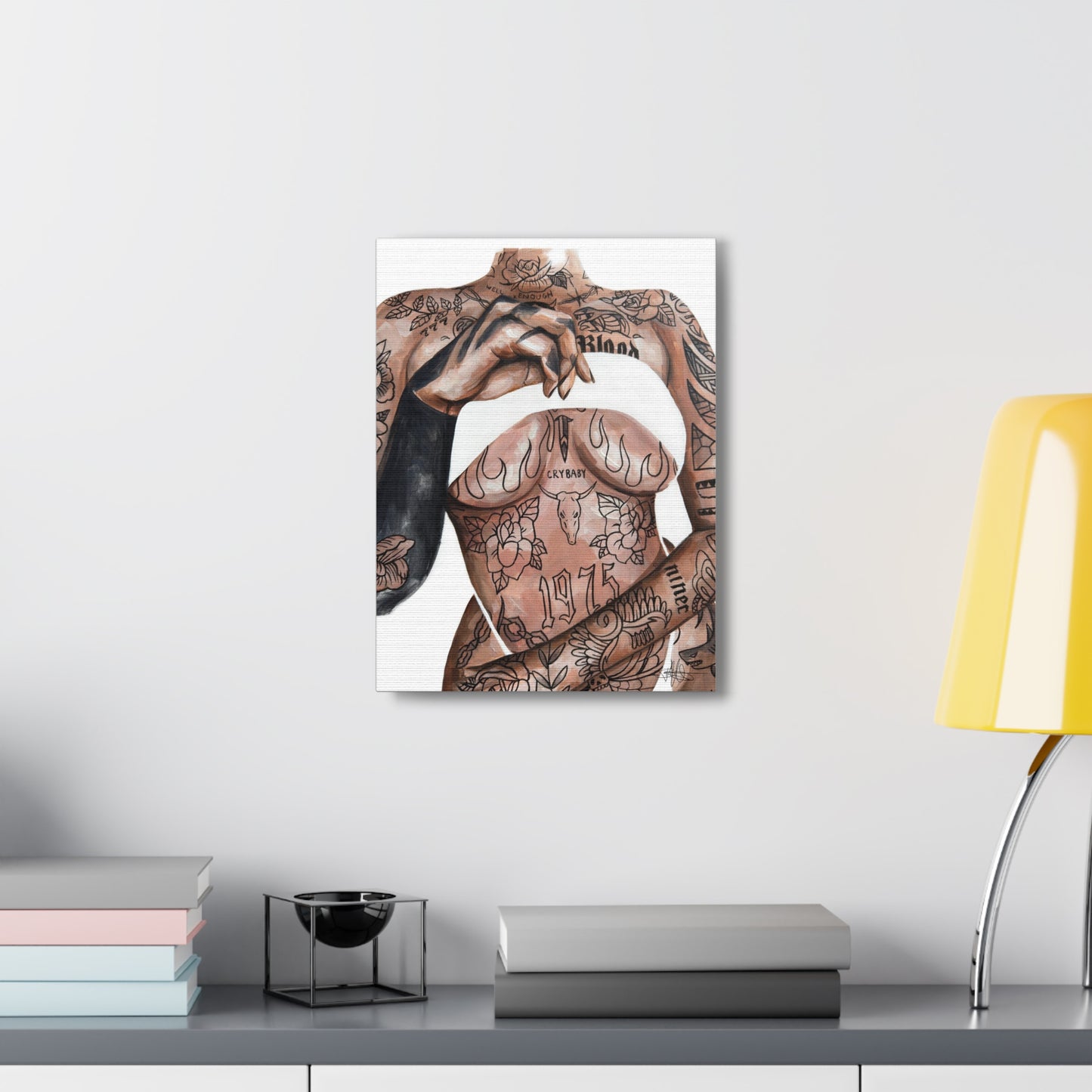 Tattooed Canvas Gallery Wrap