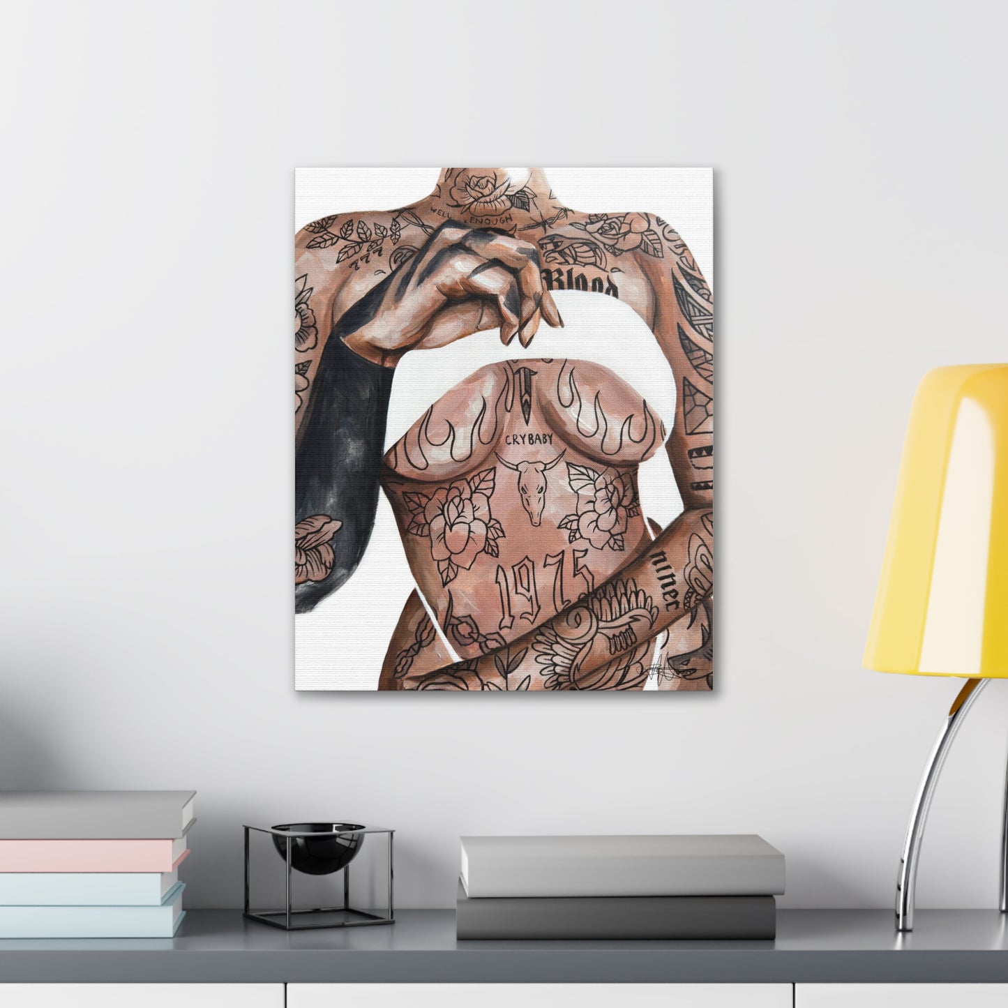 Tattooed Canvas Gallery Wrap