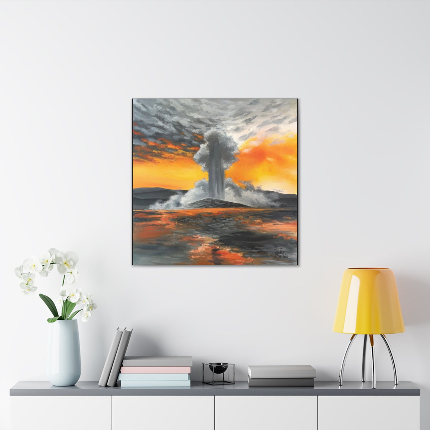 Old Faithful Canvas Gallery Wrap