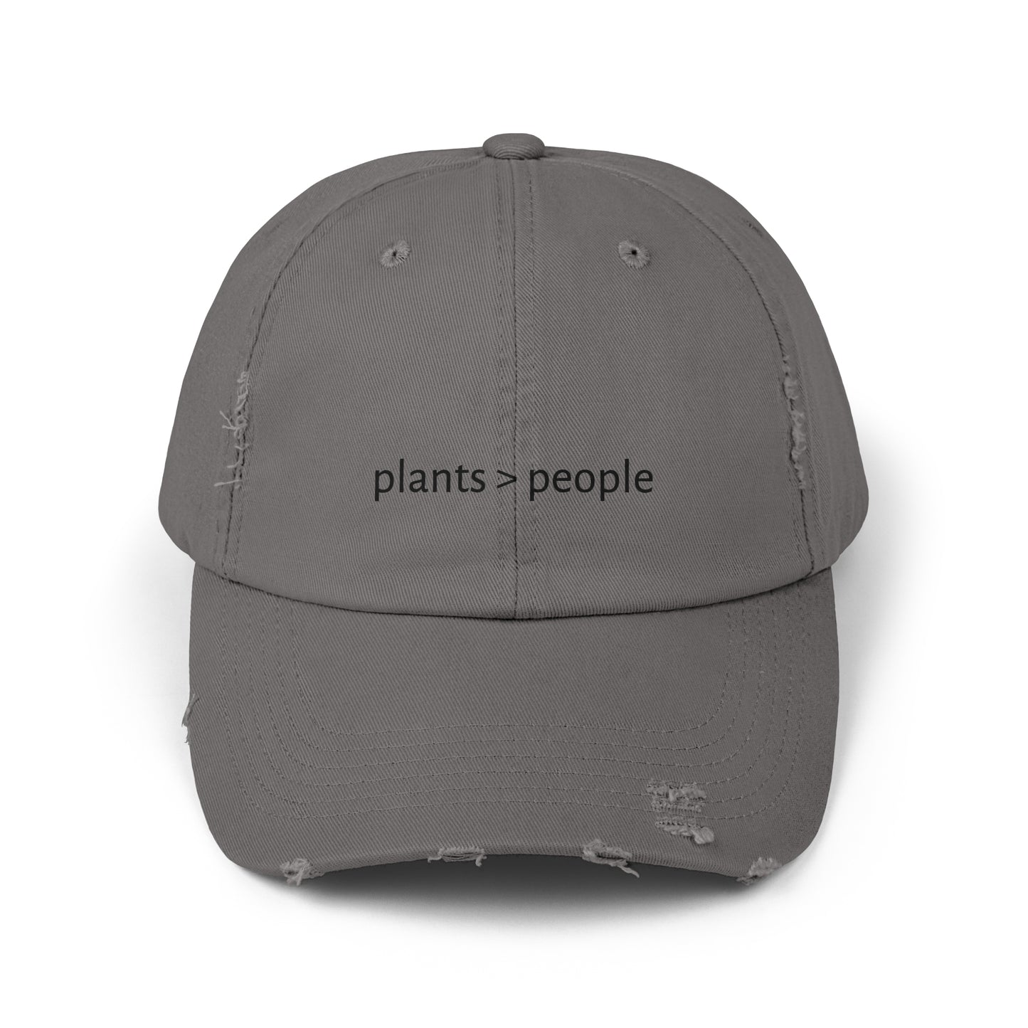 Plants Distressed Cap