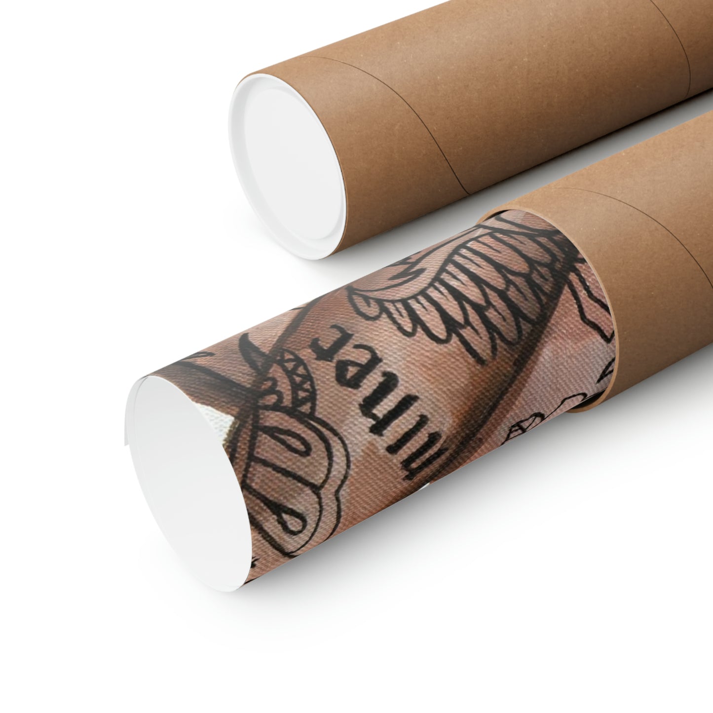 Tattooed Matte Poster