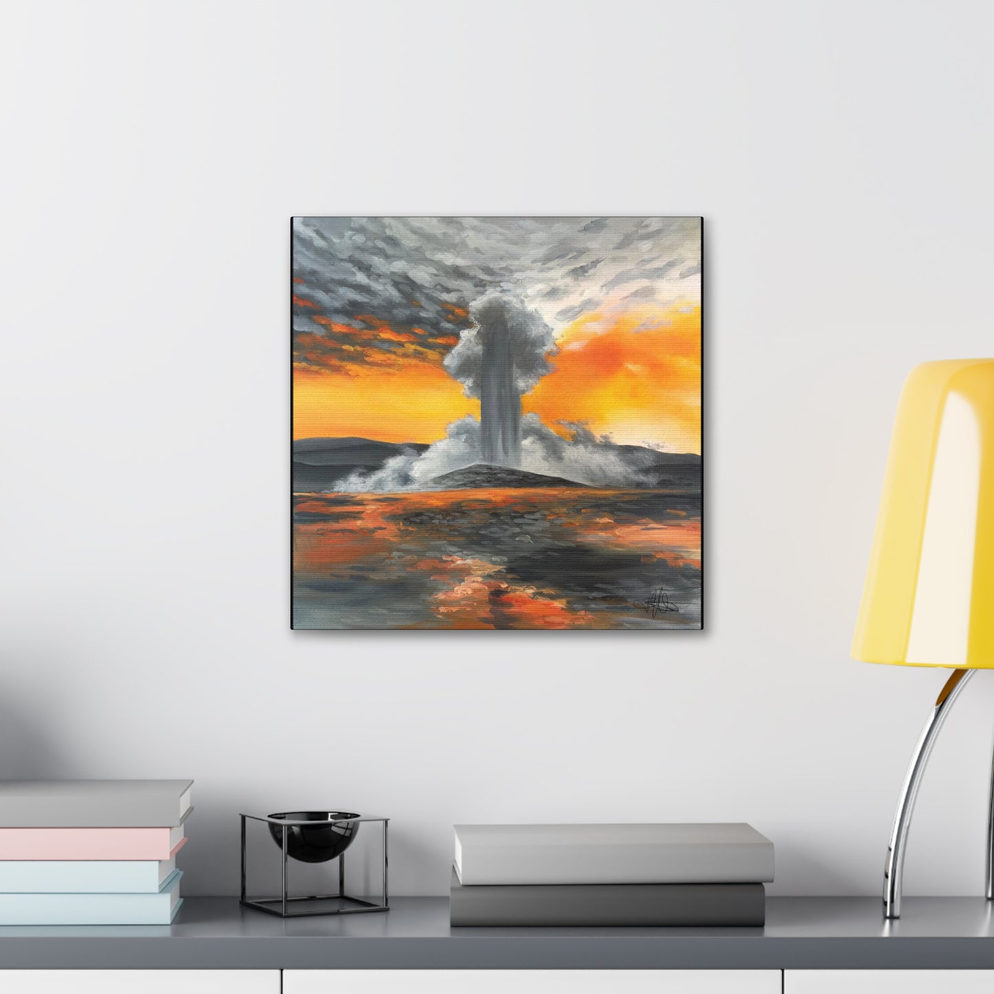 Old Faithful Canvas Gallery Wrap