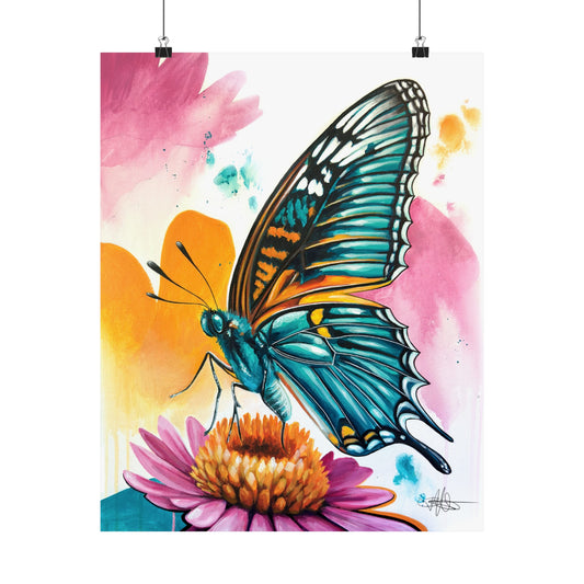 Butterfly Matte Poster