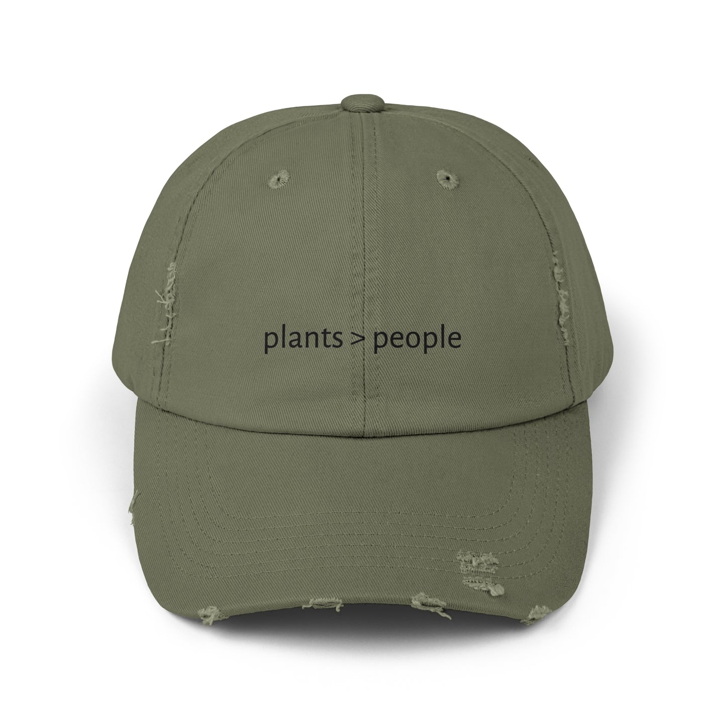 Plants Distressed Cap