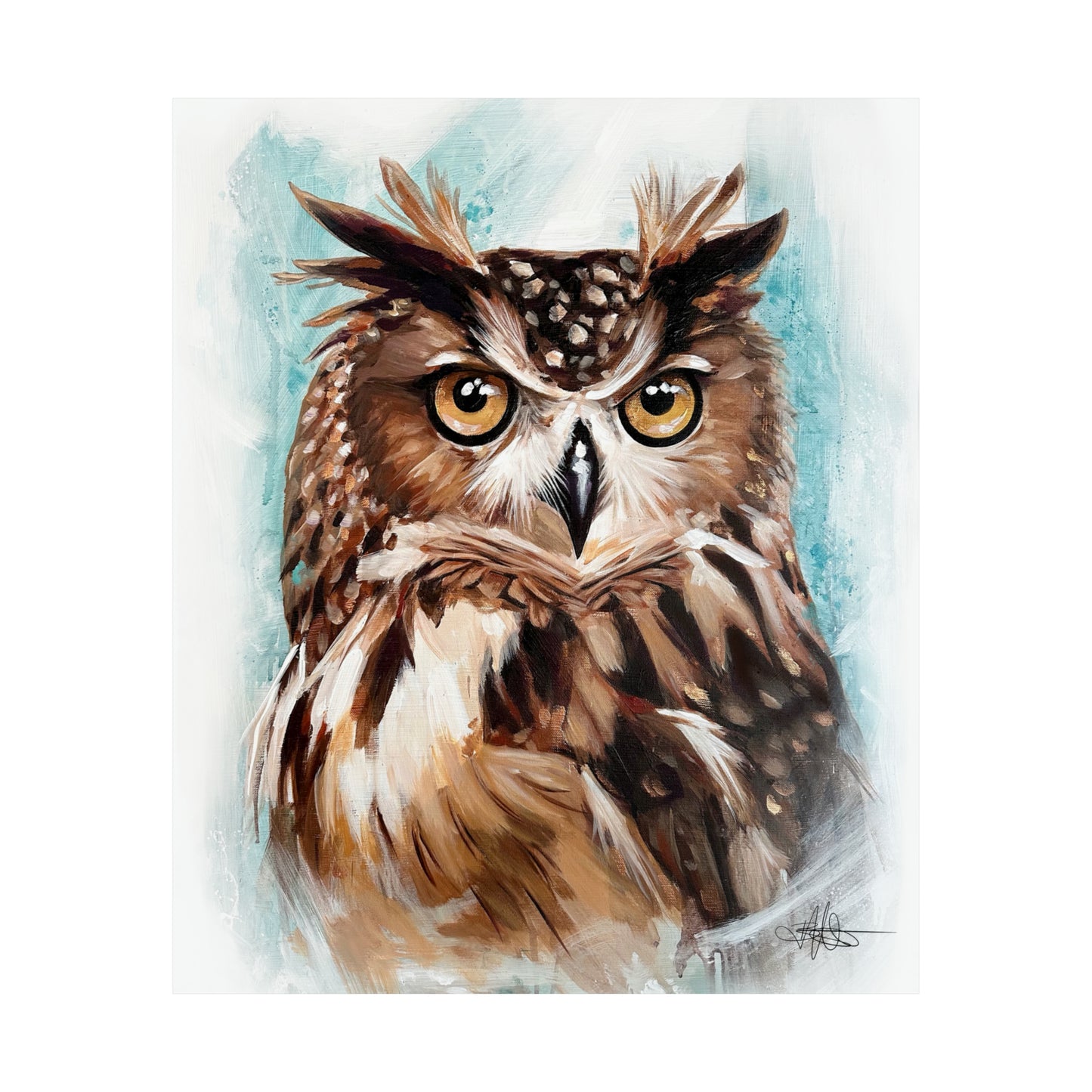 Owl Matte Poster