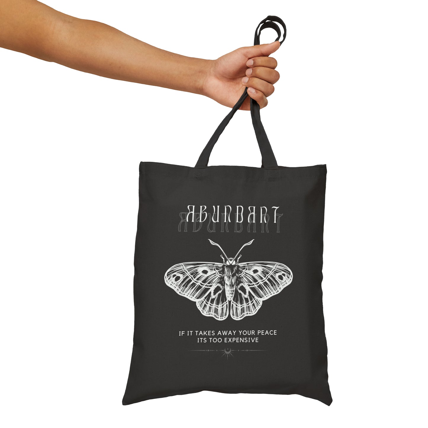 Moth Canvas Tote Bag
