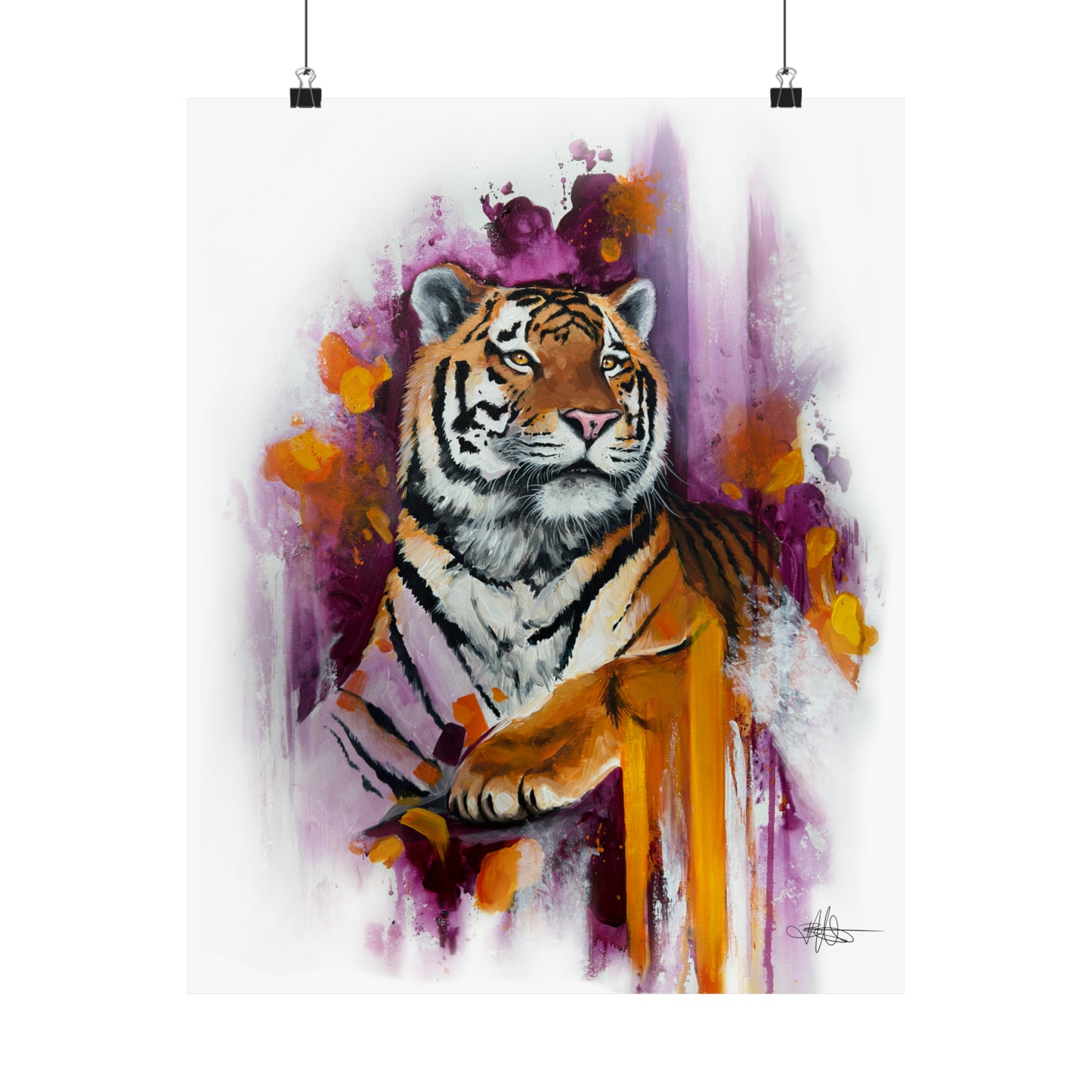 Tiger Matte Poster