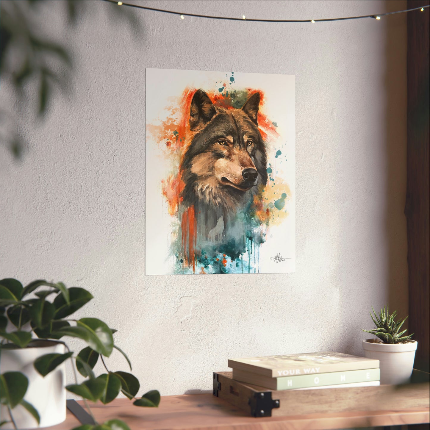 Wolf Matte Poster
