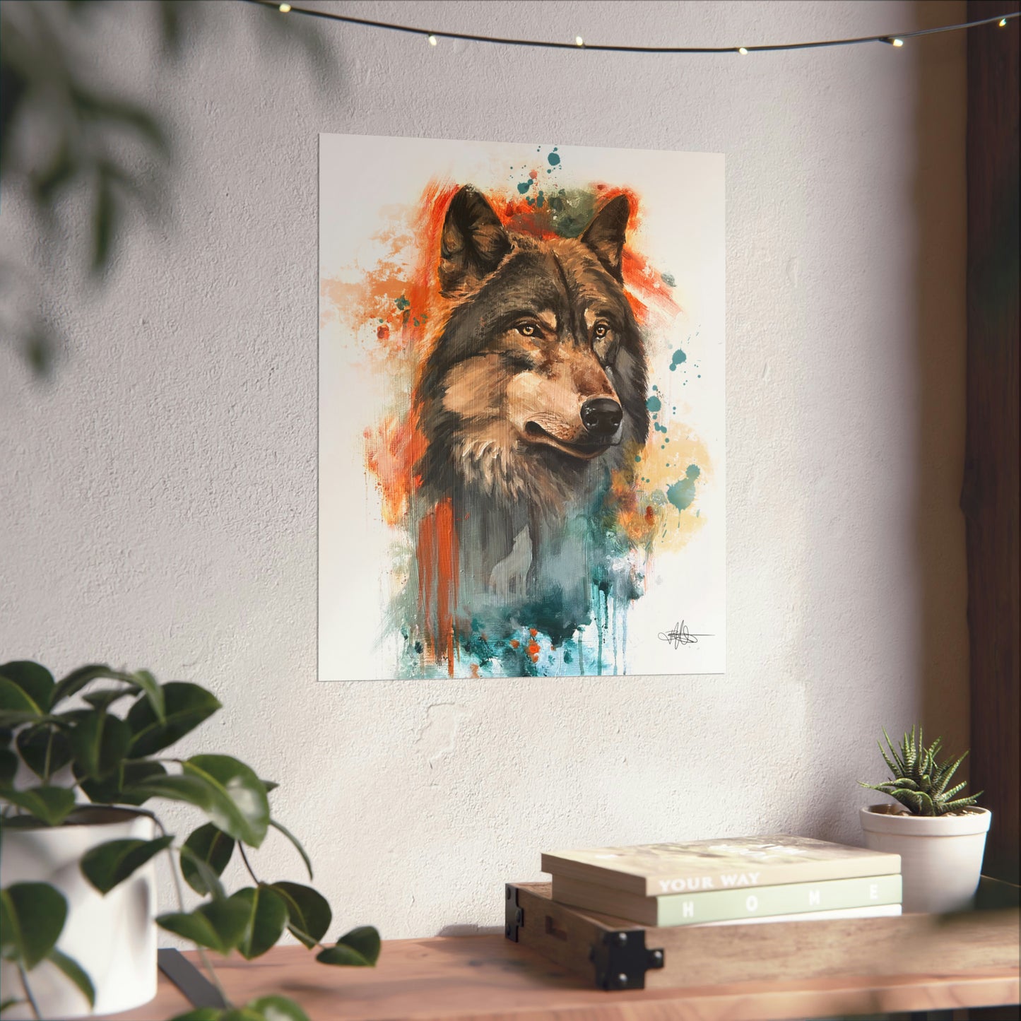 Wolf Matte Poster