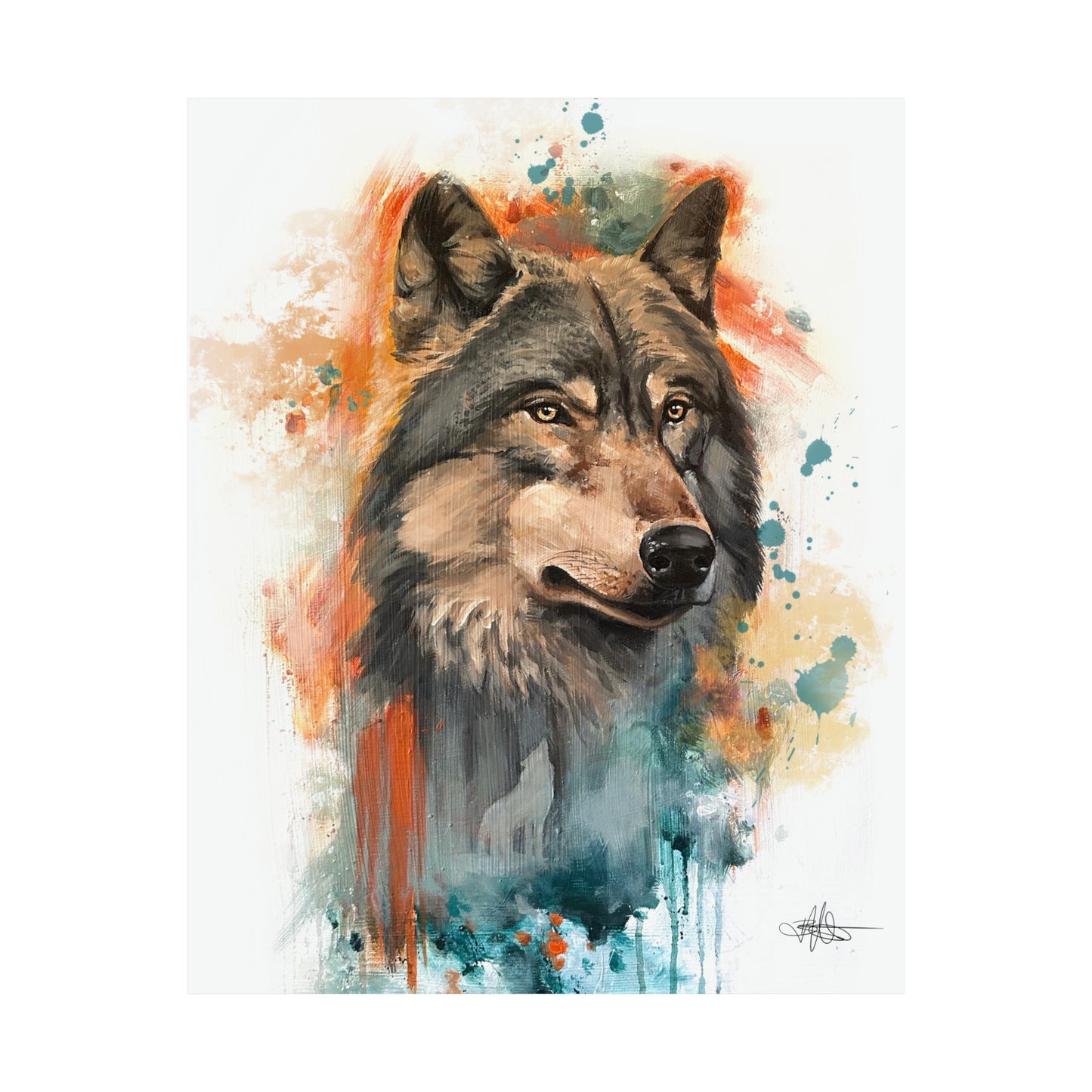 Wolf Matte Poster