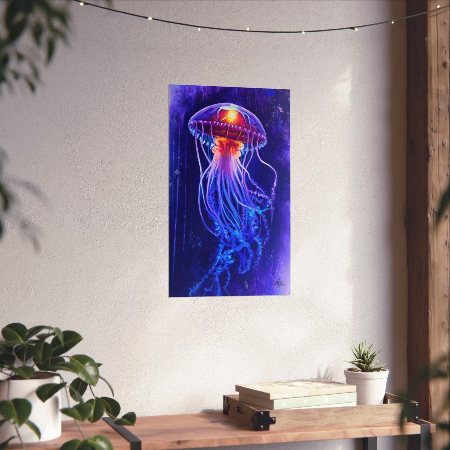 Jellyfish Matte Poster