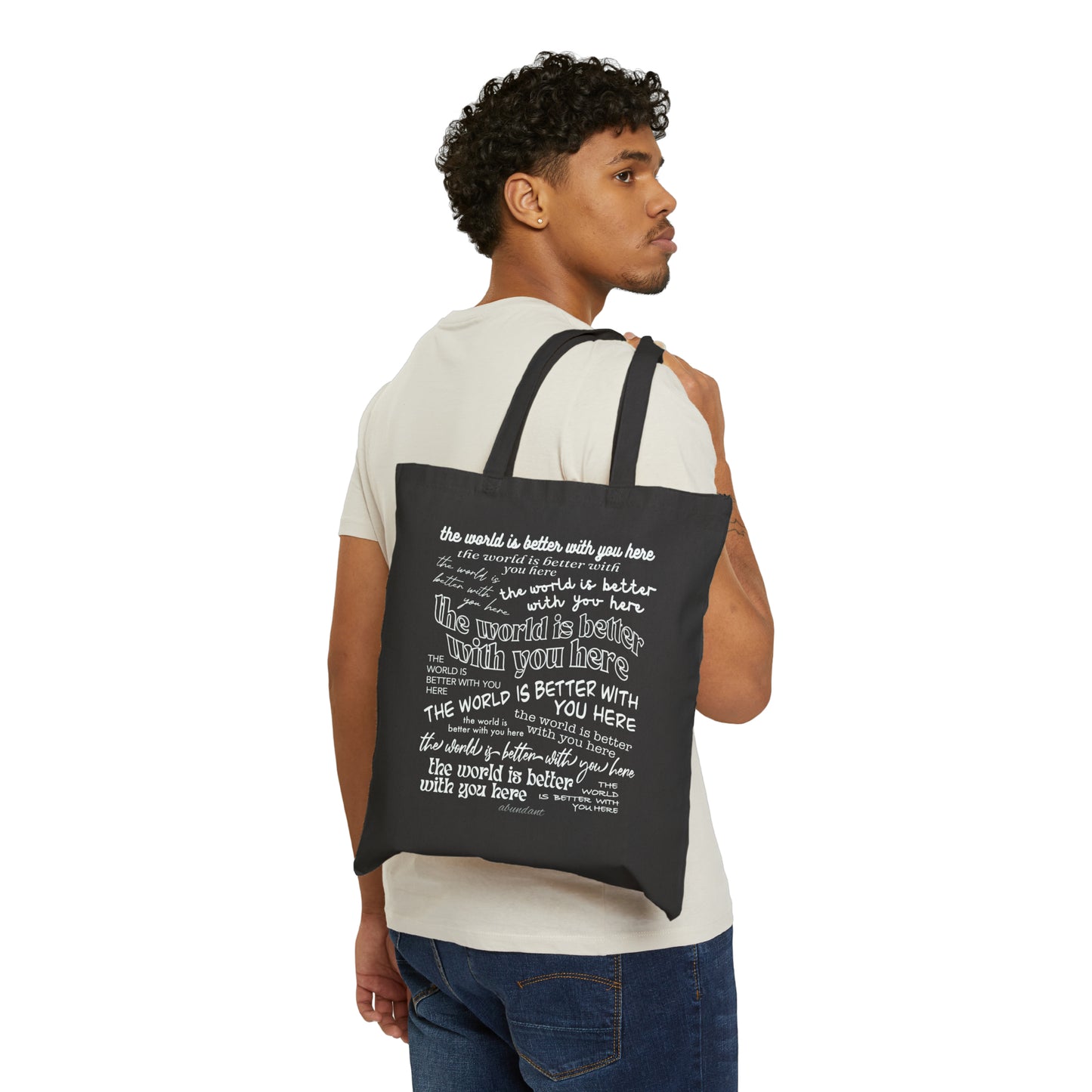 The World Is Better With You Tote Bag