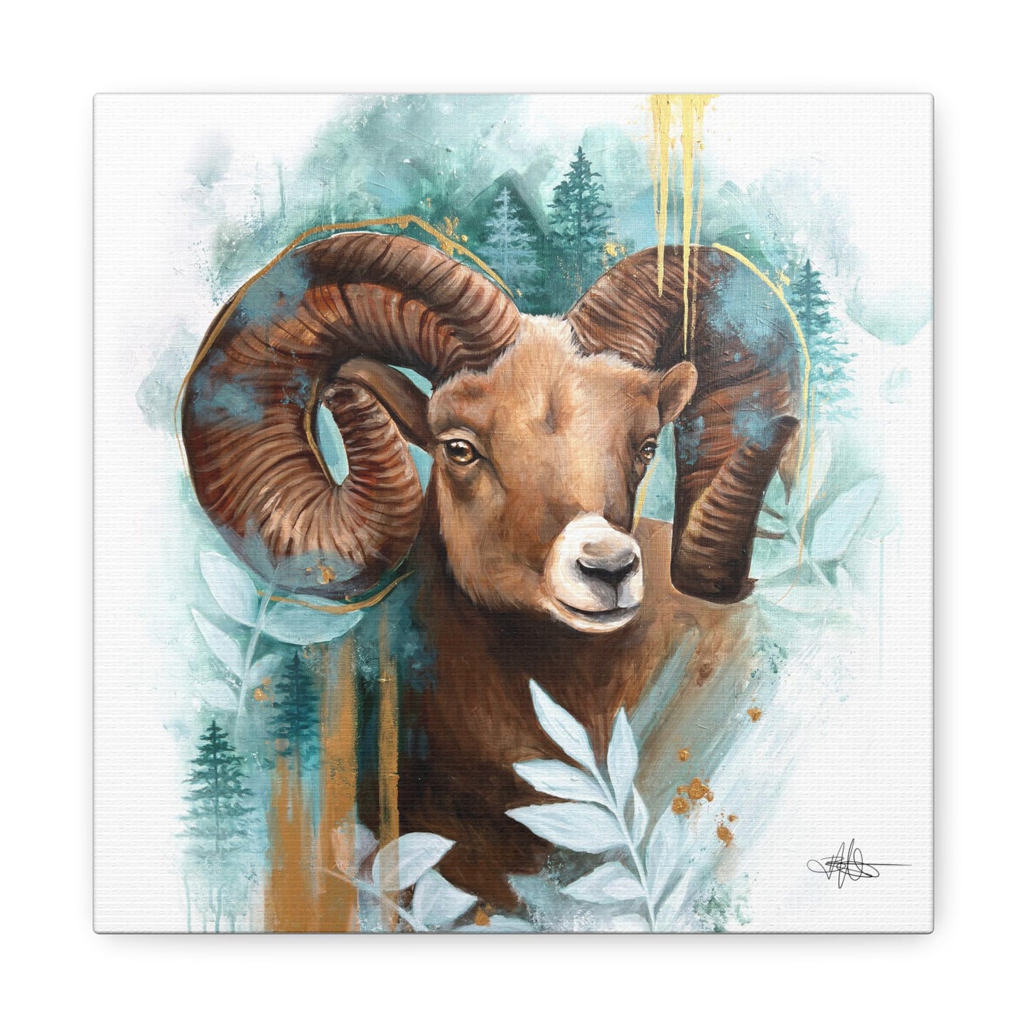 Big Horn Canvas Gallery Wrap