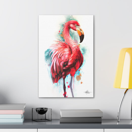 Flamingo Canvas Gallery Wrap