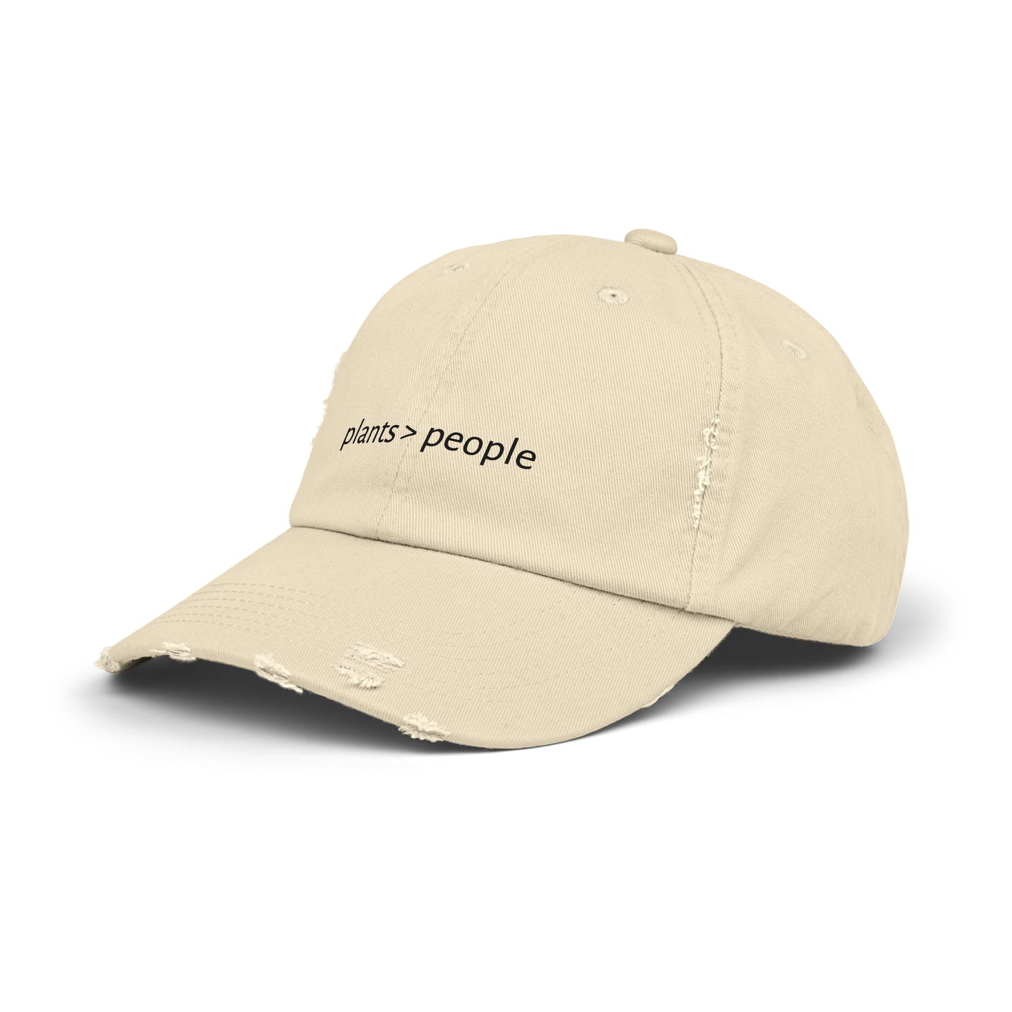 Plants Distressed Cap