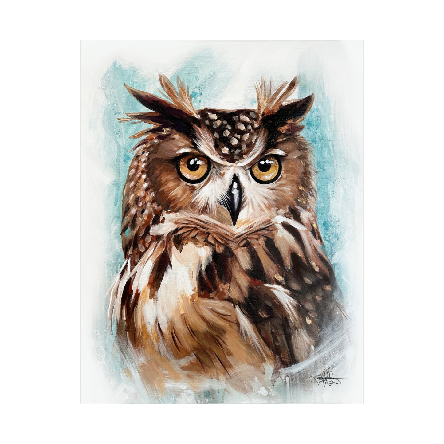 Owl Matte Poster