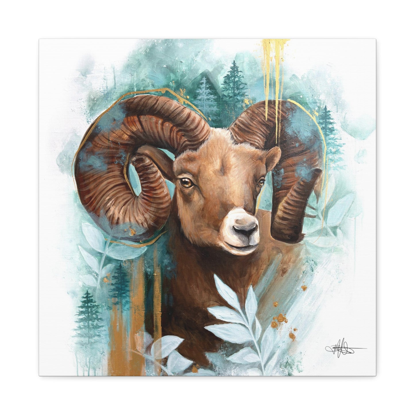 Big Horn Canvas Gallery Wrap