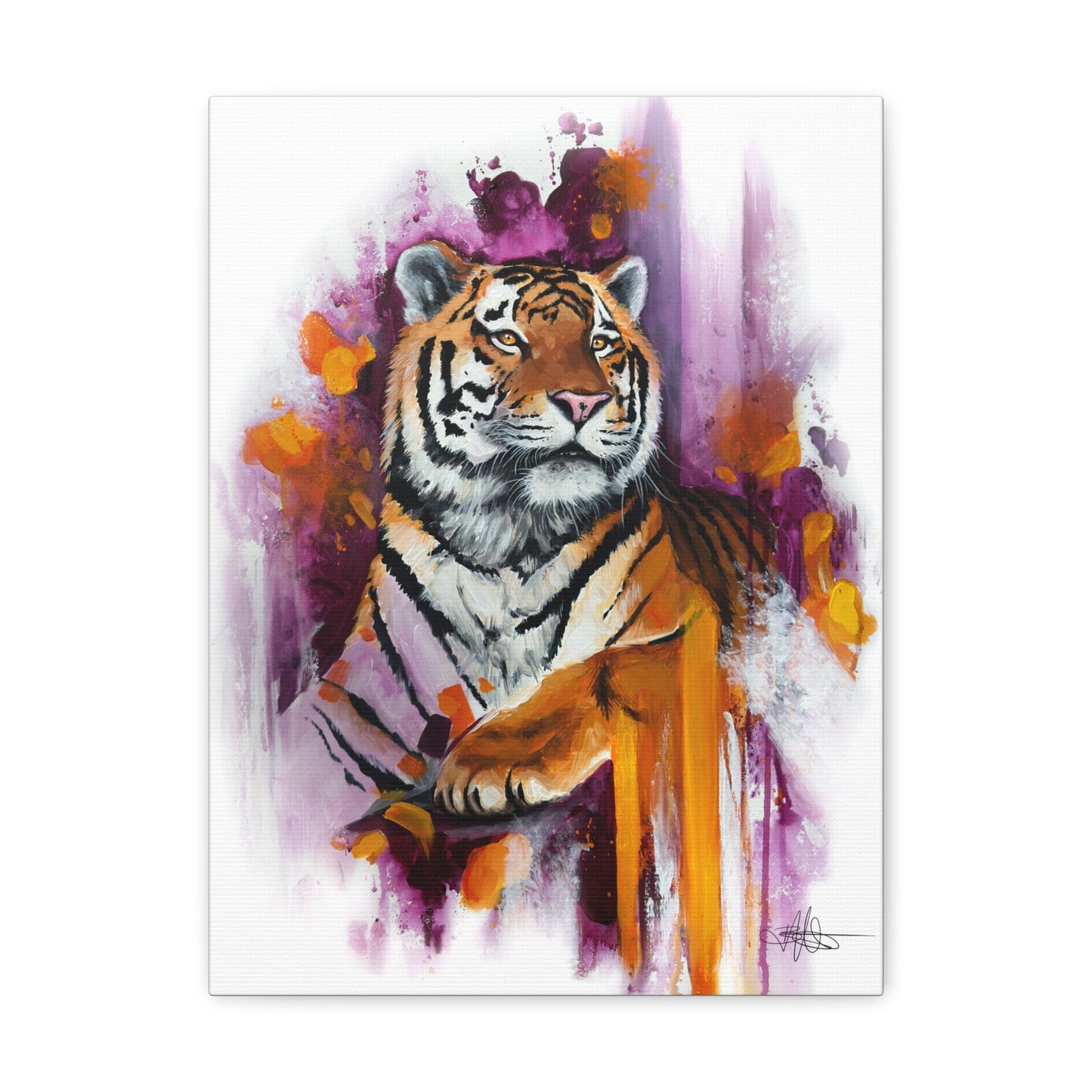 Tiger Canvas Gallery Wrap