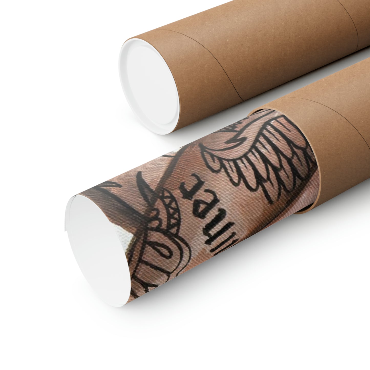 Tattooed Matte Poster