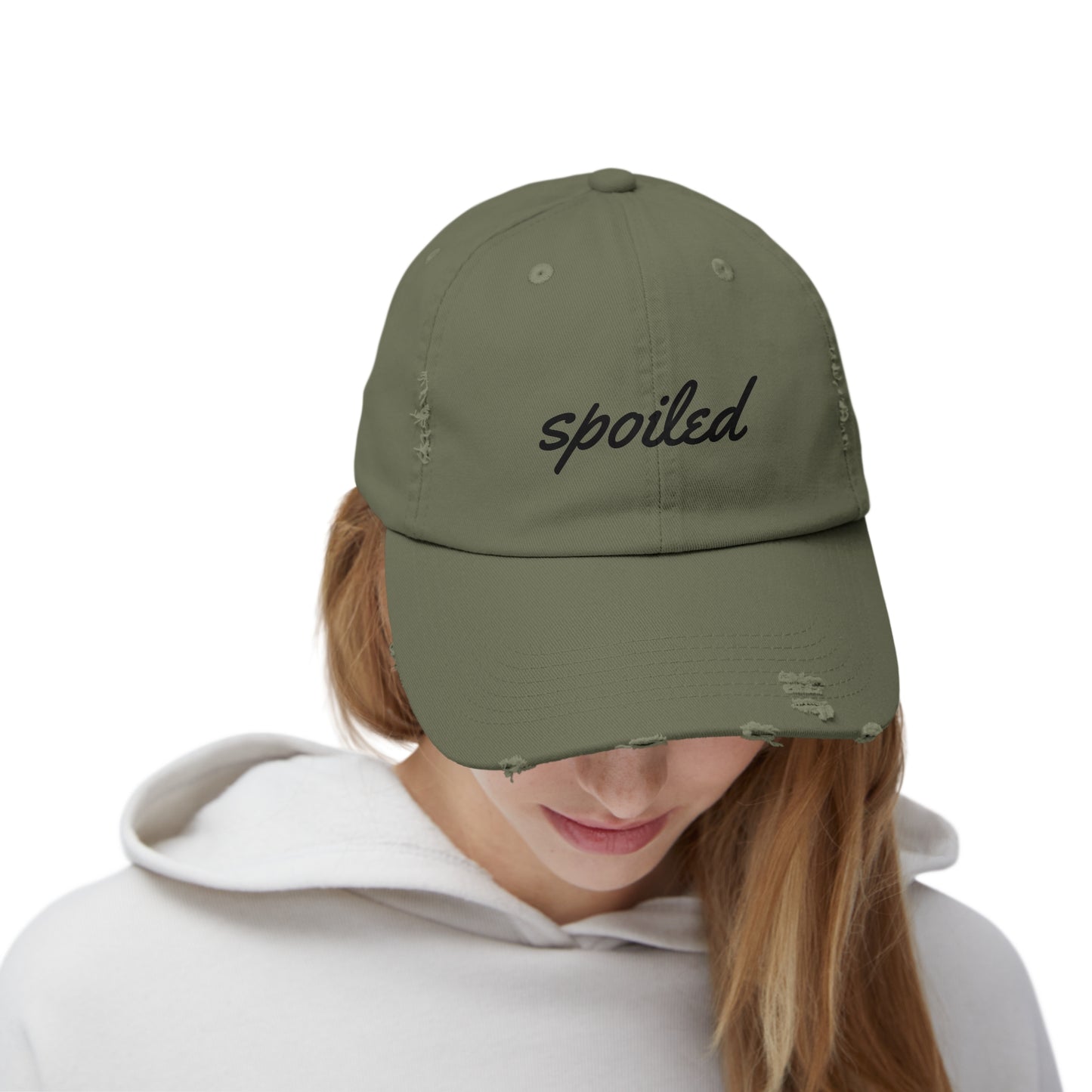 Spoiled Distressed Cap