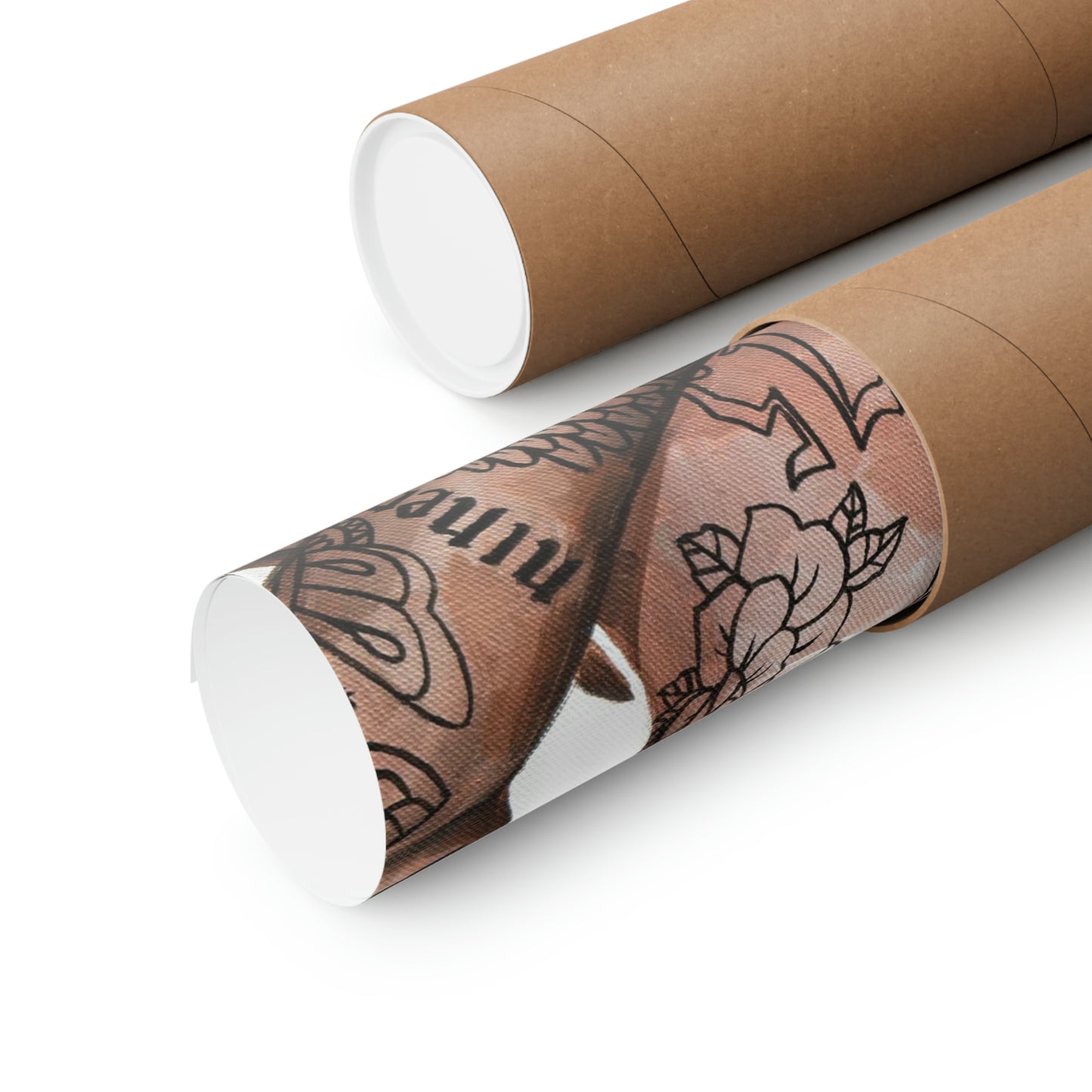 Tattooed Matte Poster