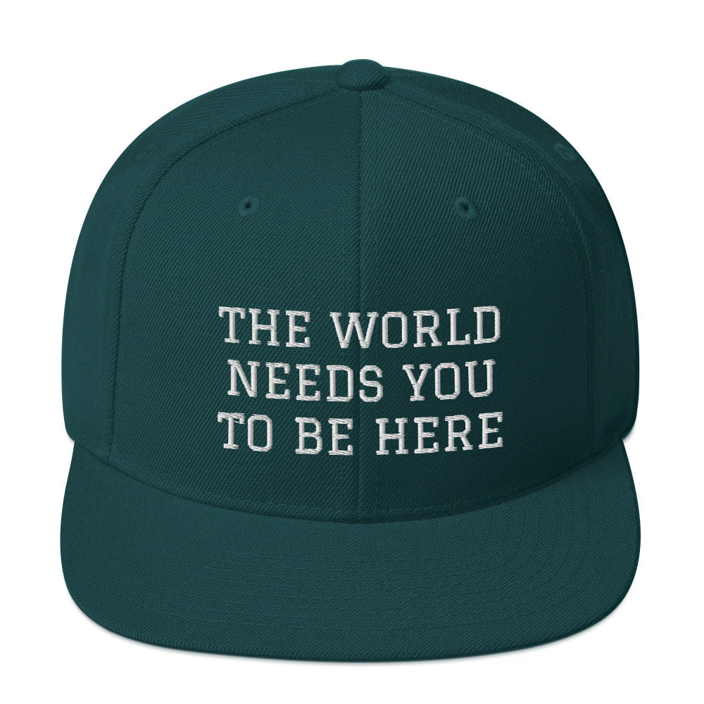 The World Snapback Hat