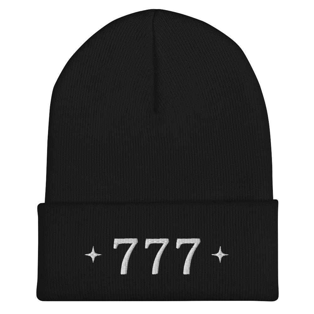 777 Cuffed Beanie