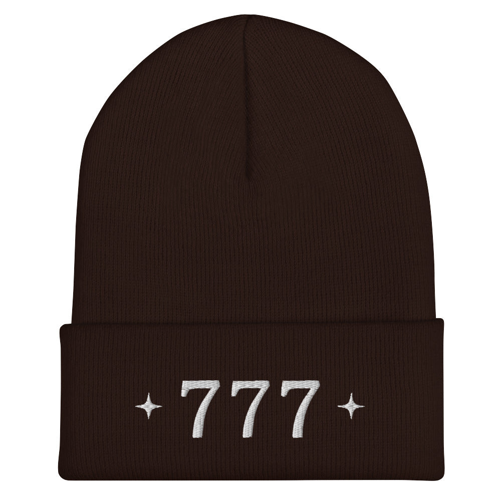 777 Cuffed Beanie