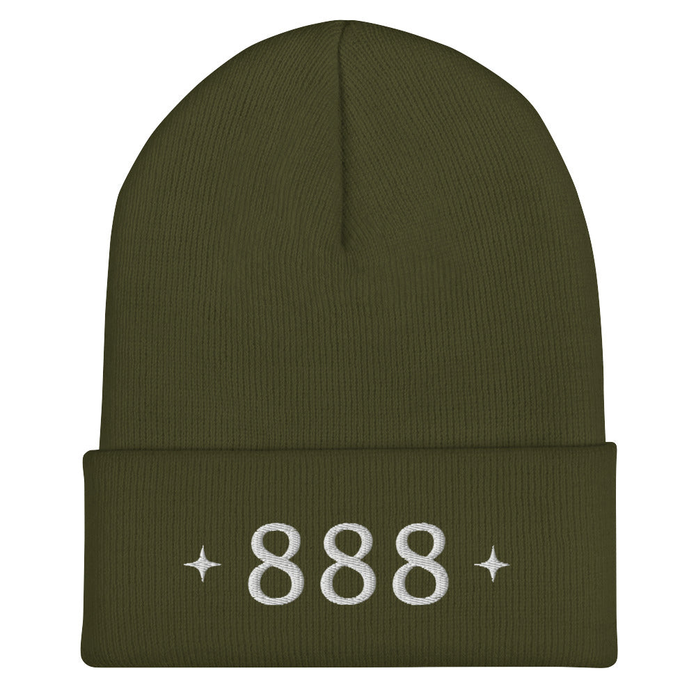 888 Cuffed Beanie