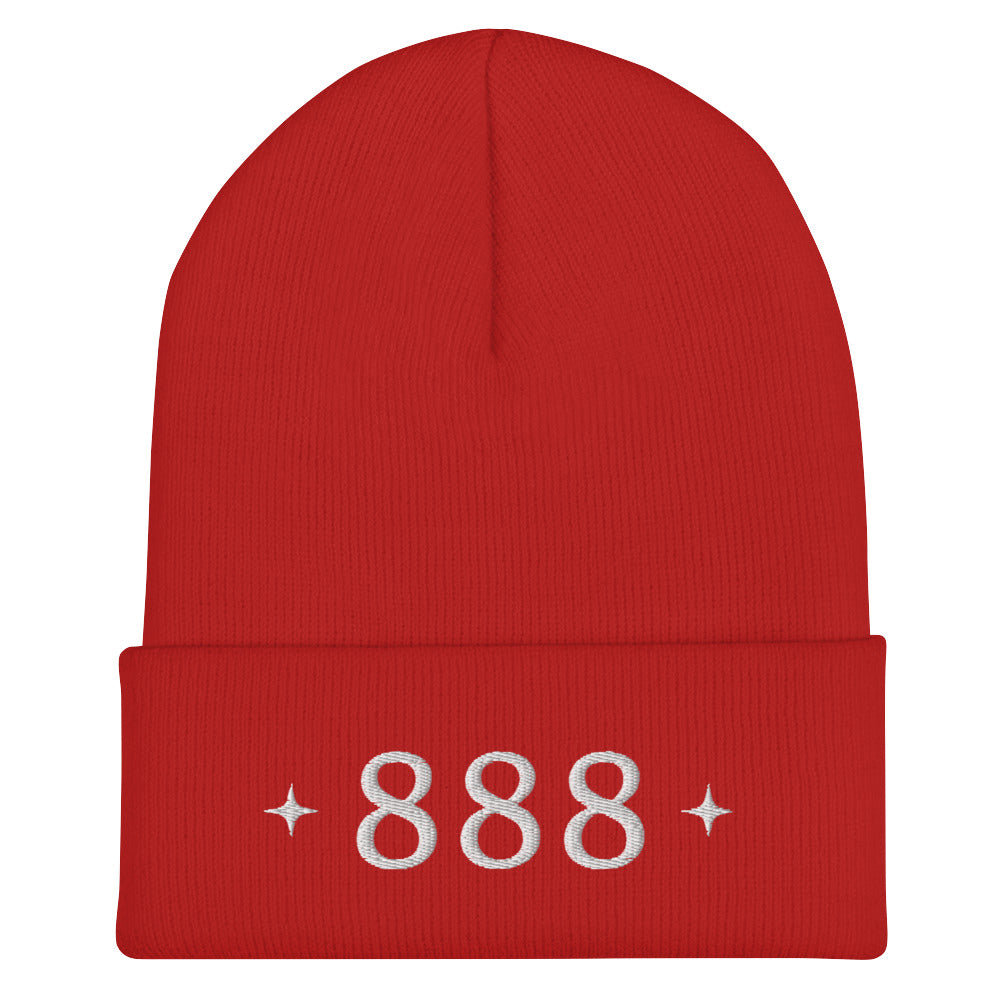 888 Cuffed Beanie