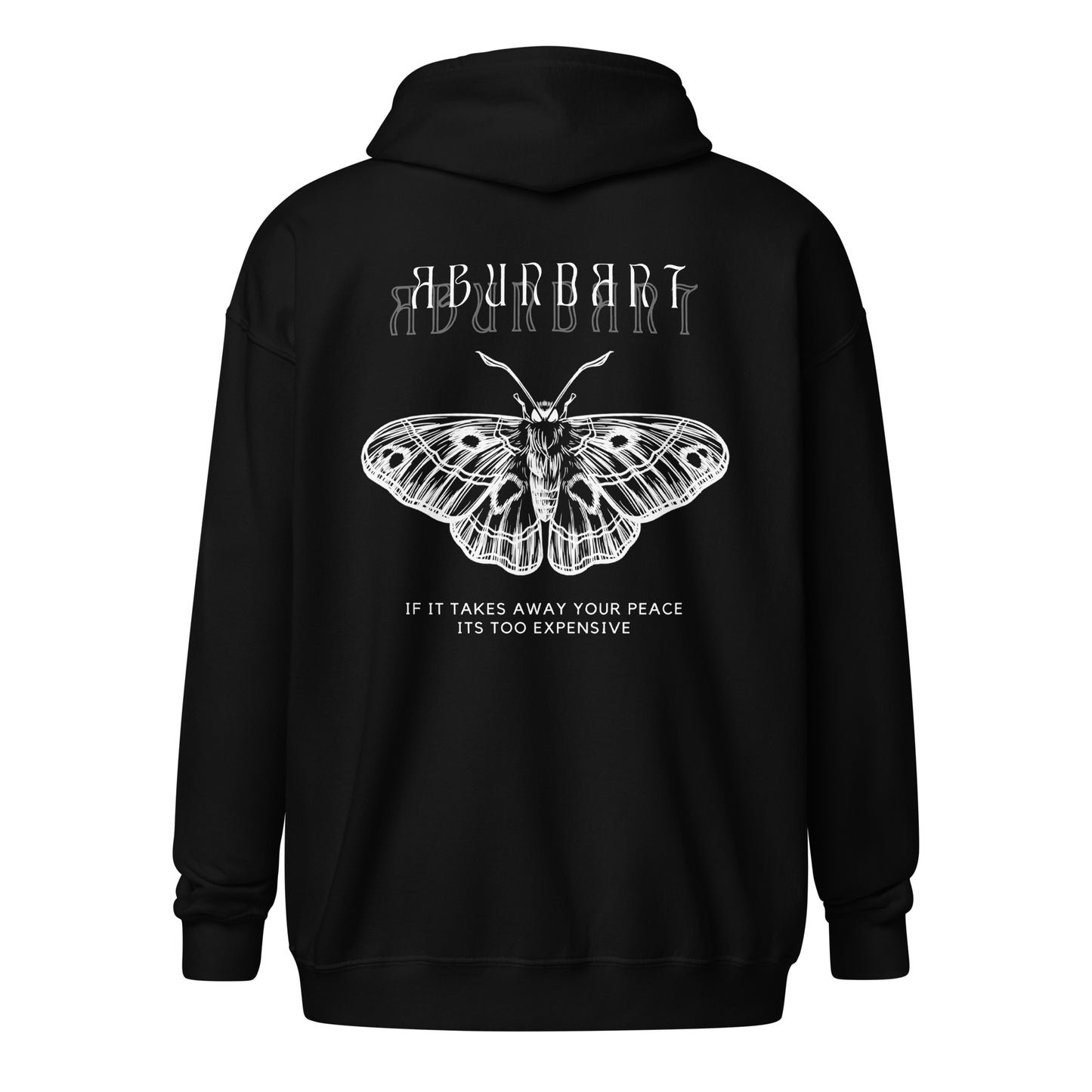 Moth Unisex Zip-up