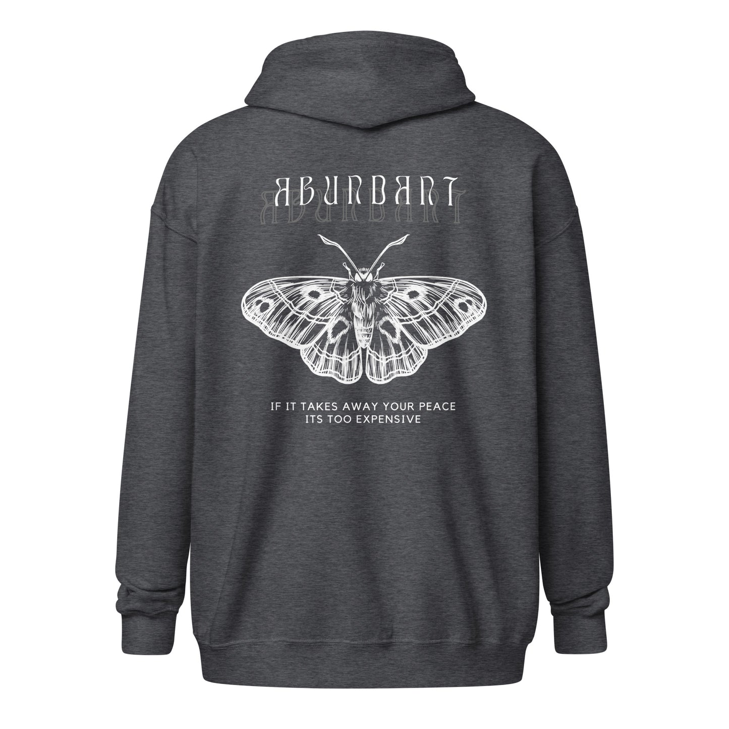 Moth Unisex Zip-up