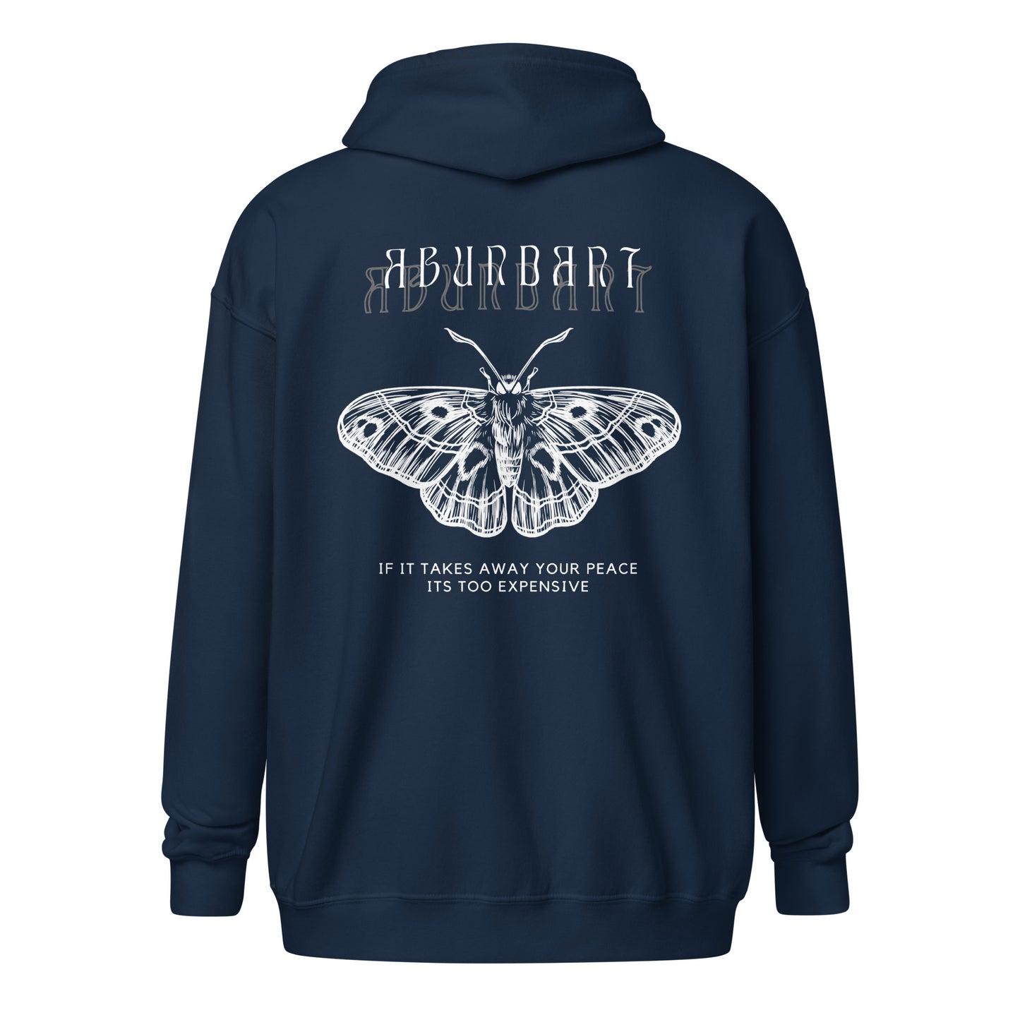 Moth Unisex Zip-up