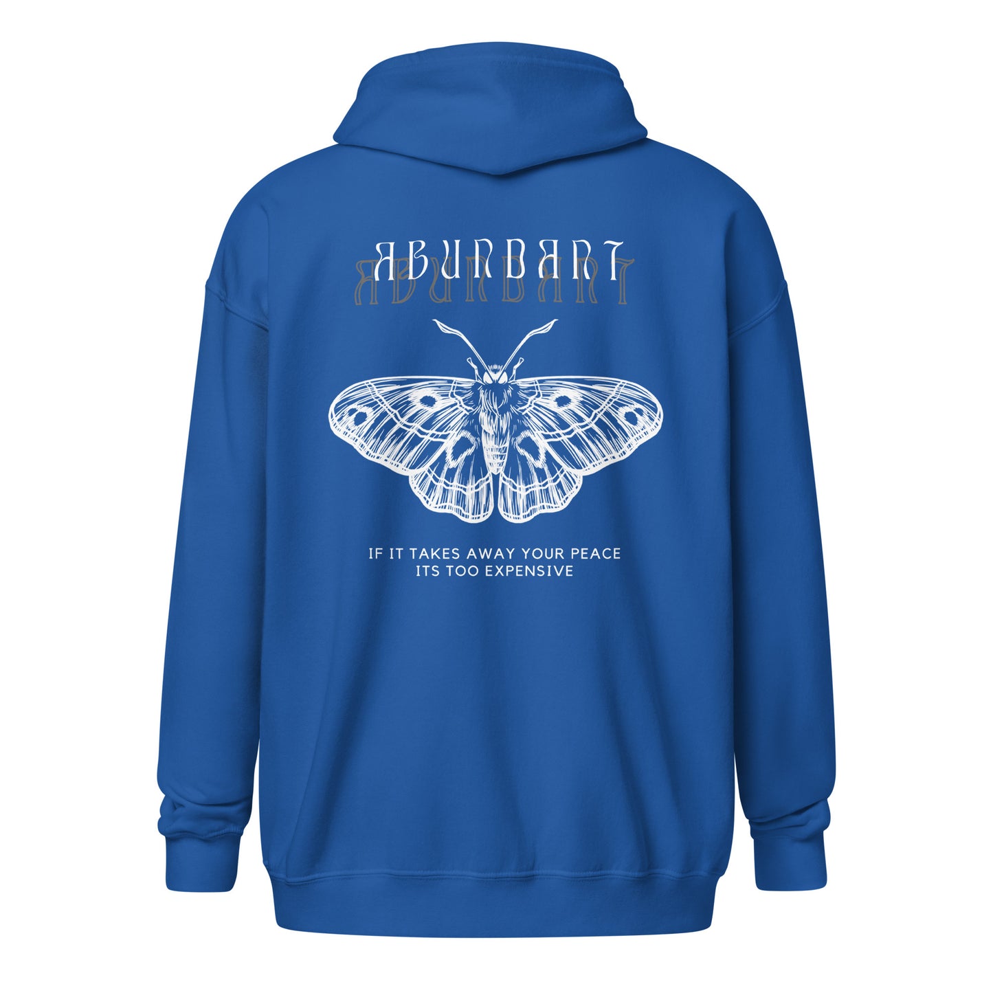 Moth Unisex Zip-up