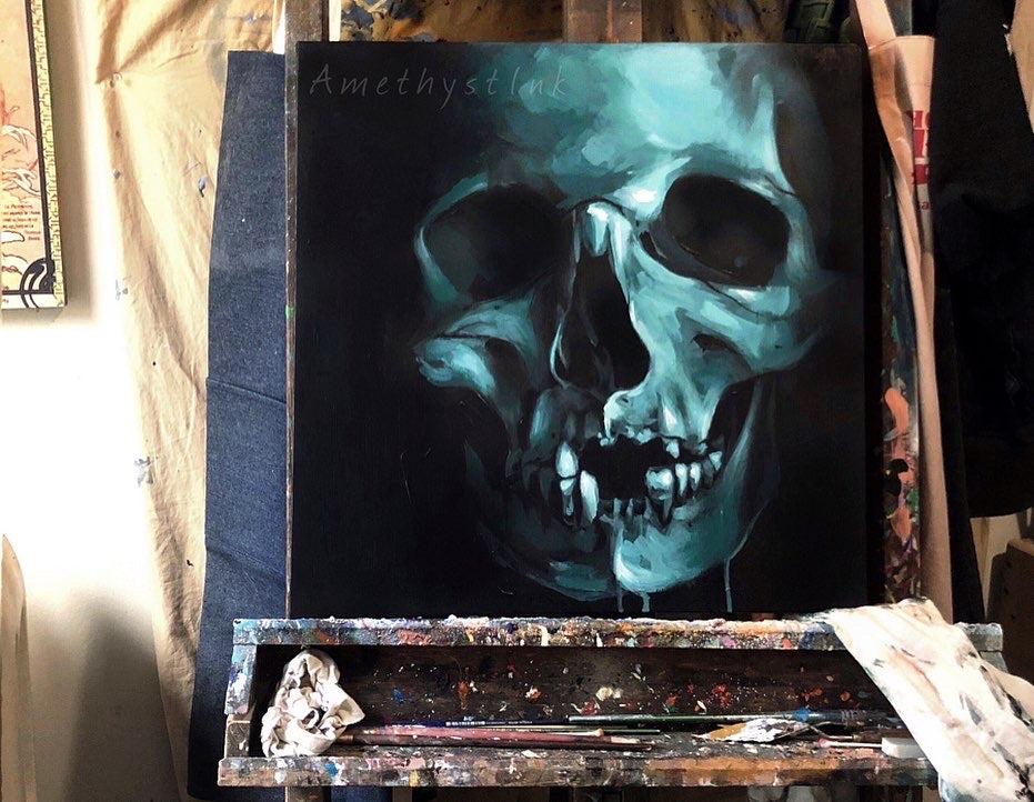 Blue Skull