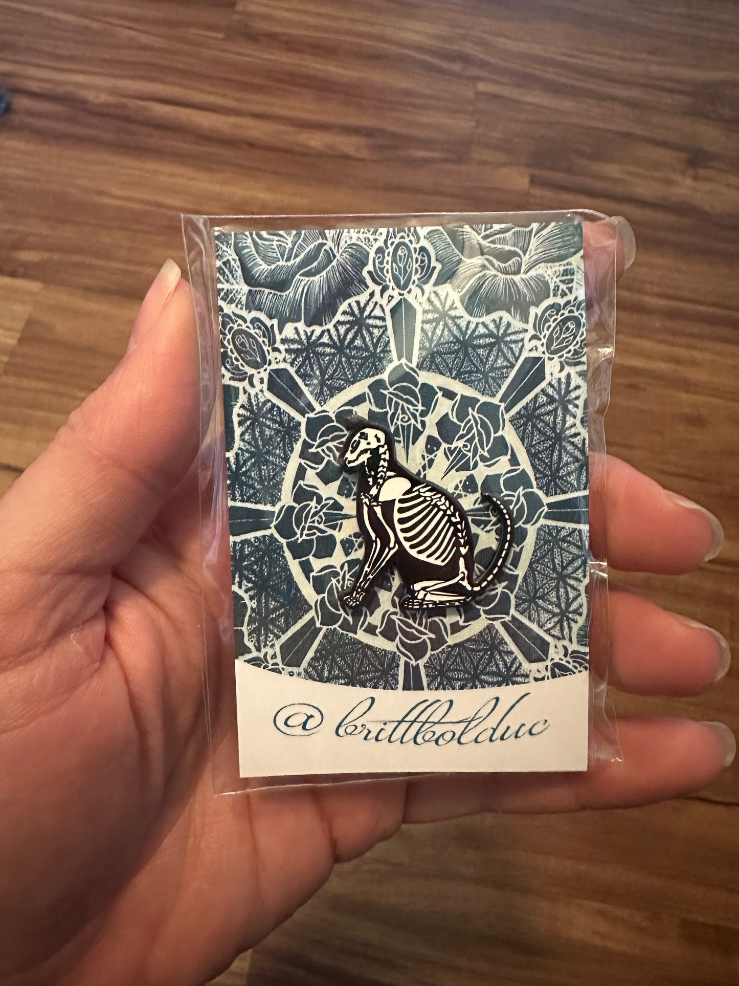 Enamel Cat Pin